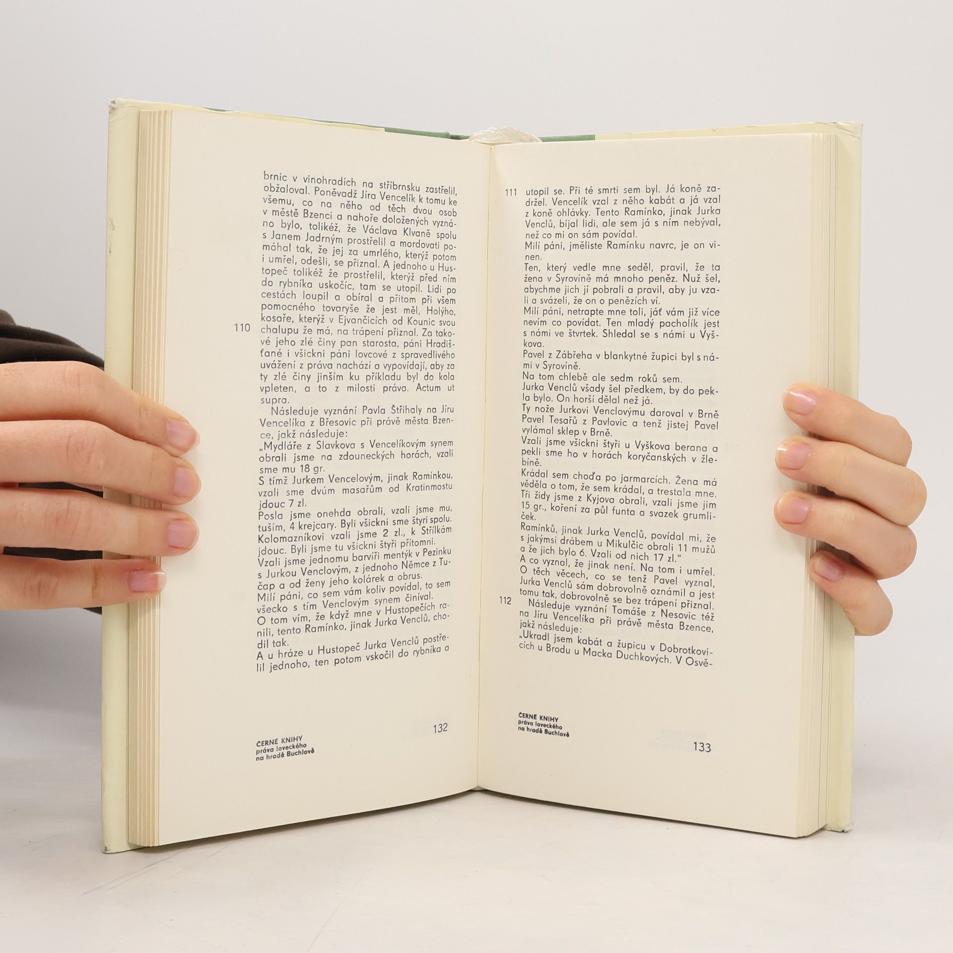 Antonín Verbík Černé knihy práva loveckého na hradě Buchlově