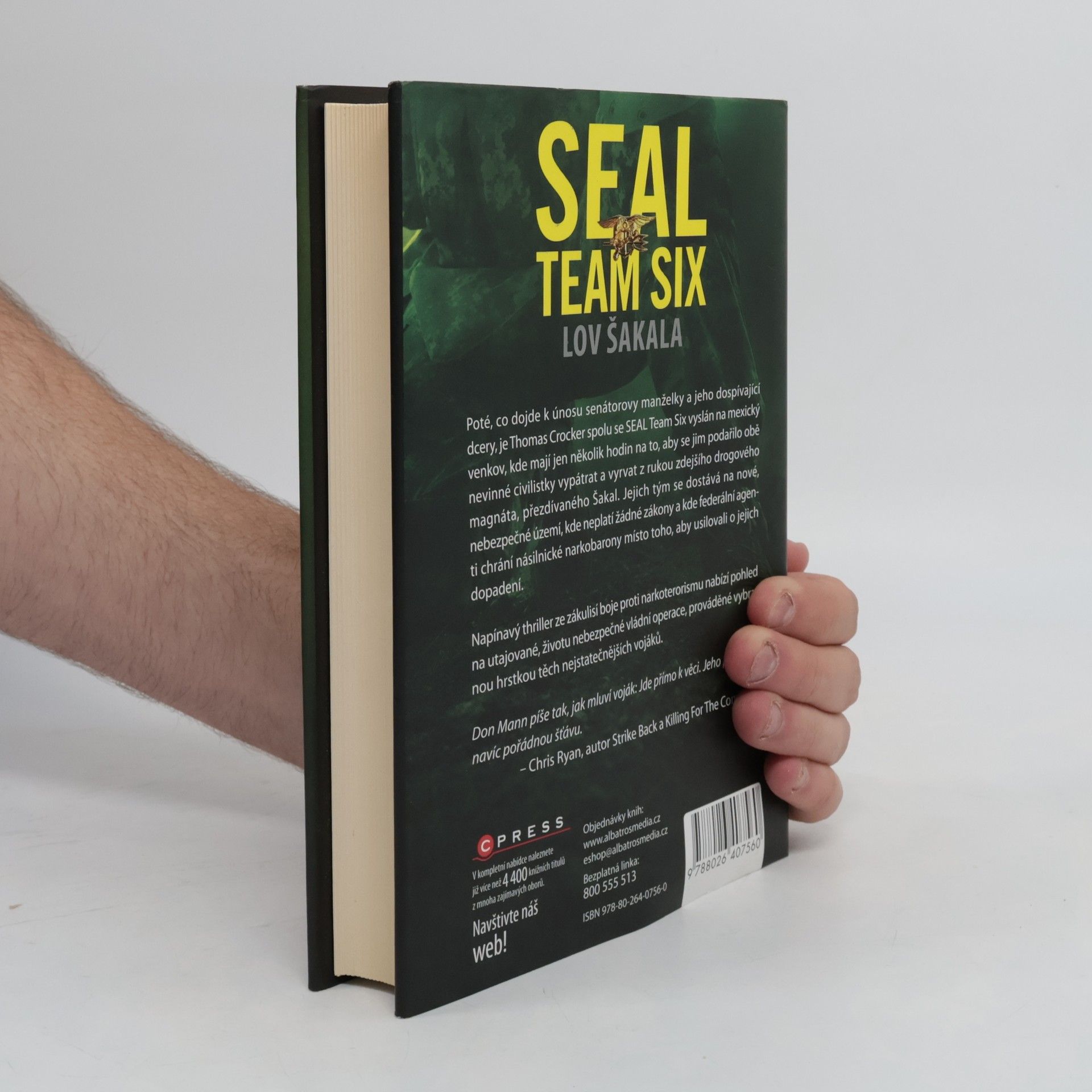 Don Mann SEAL Team Six. Lov Šakala