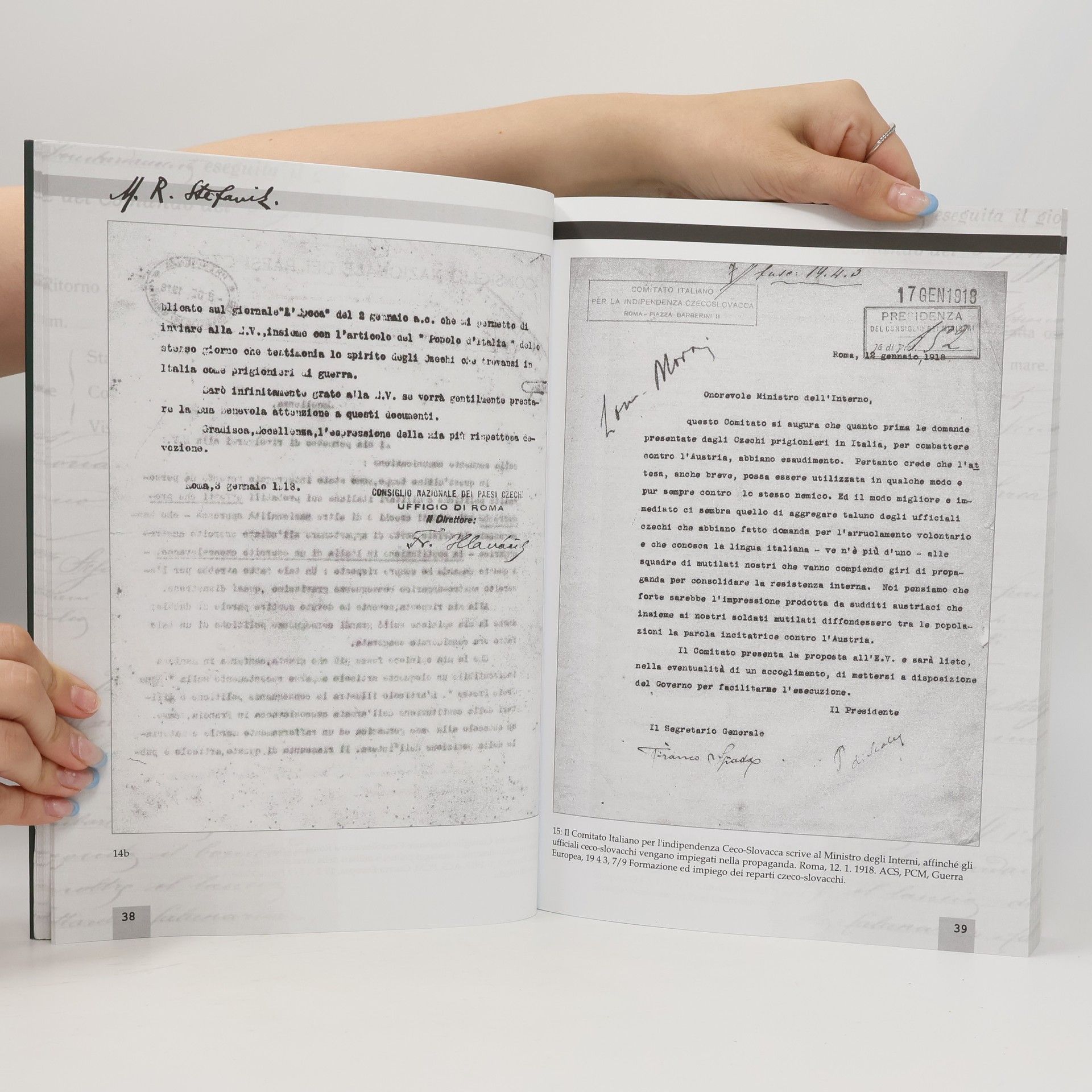 Miroslav Musil Milan Rastislav Štefánik alla luce degli archivi italiani
