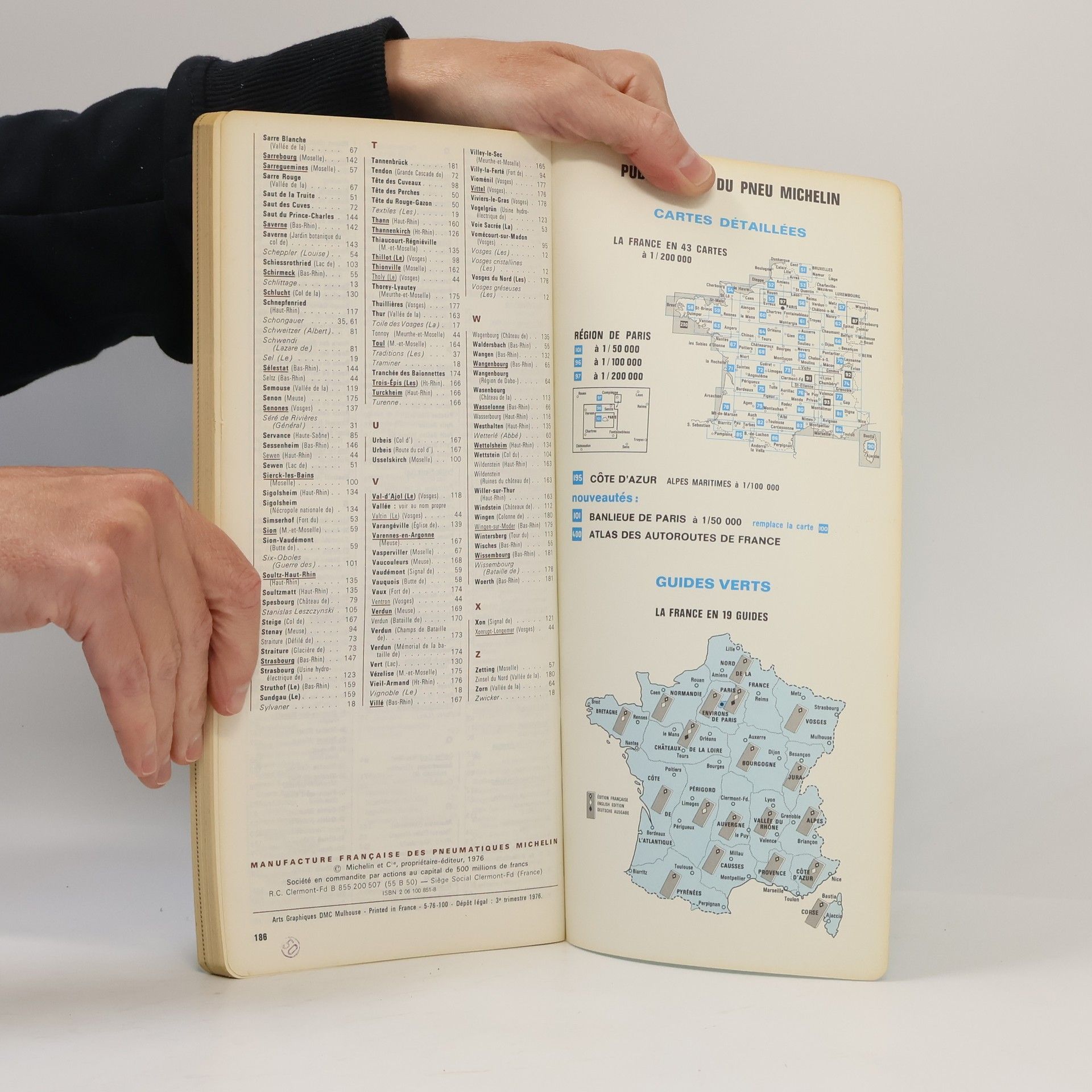 Pneu Michelin (Firm) Guide de Tourisme Michelin - 3: Alsace - Lorraine - Vosges - 4e édition
