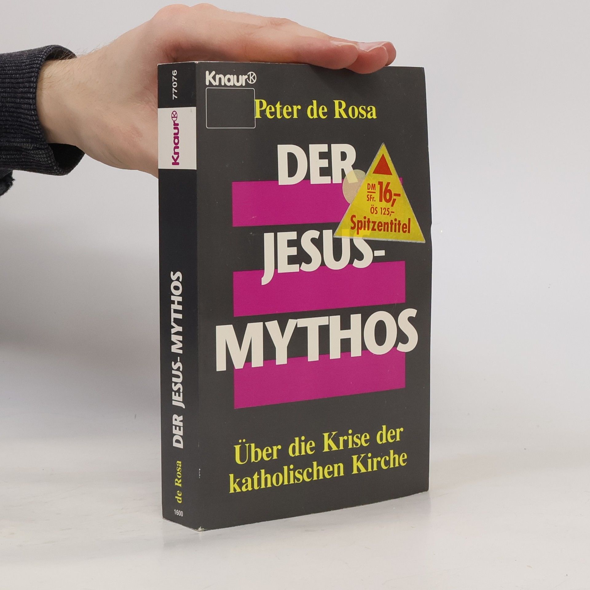 Peter de Rosa Der Jesus-Mythos