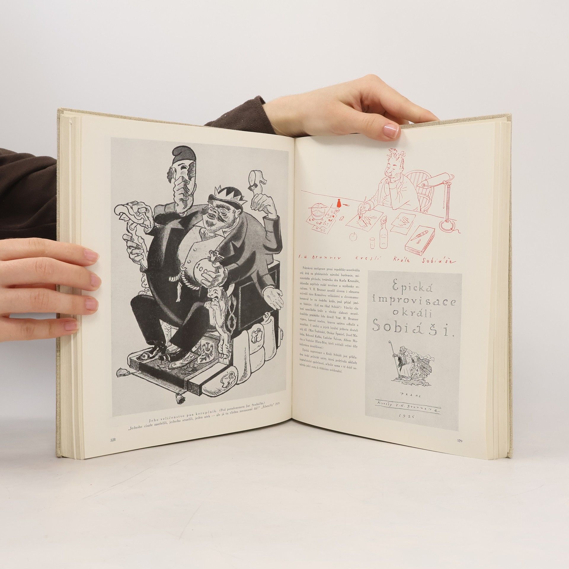 Adolf Hoffmeister Sto let české karikatury