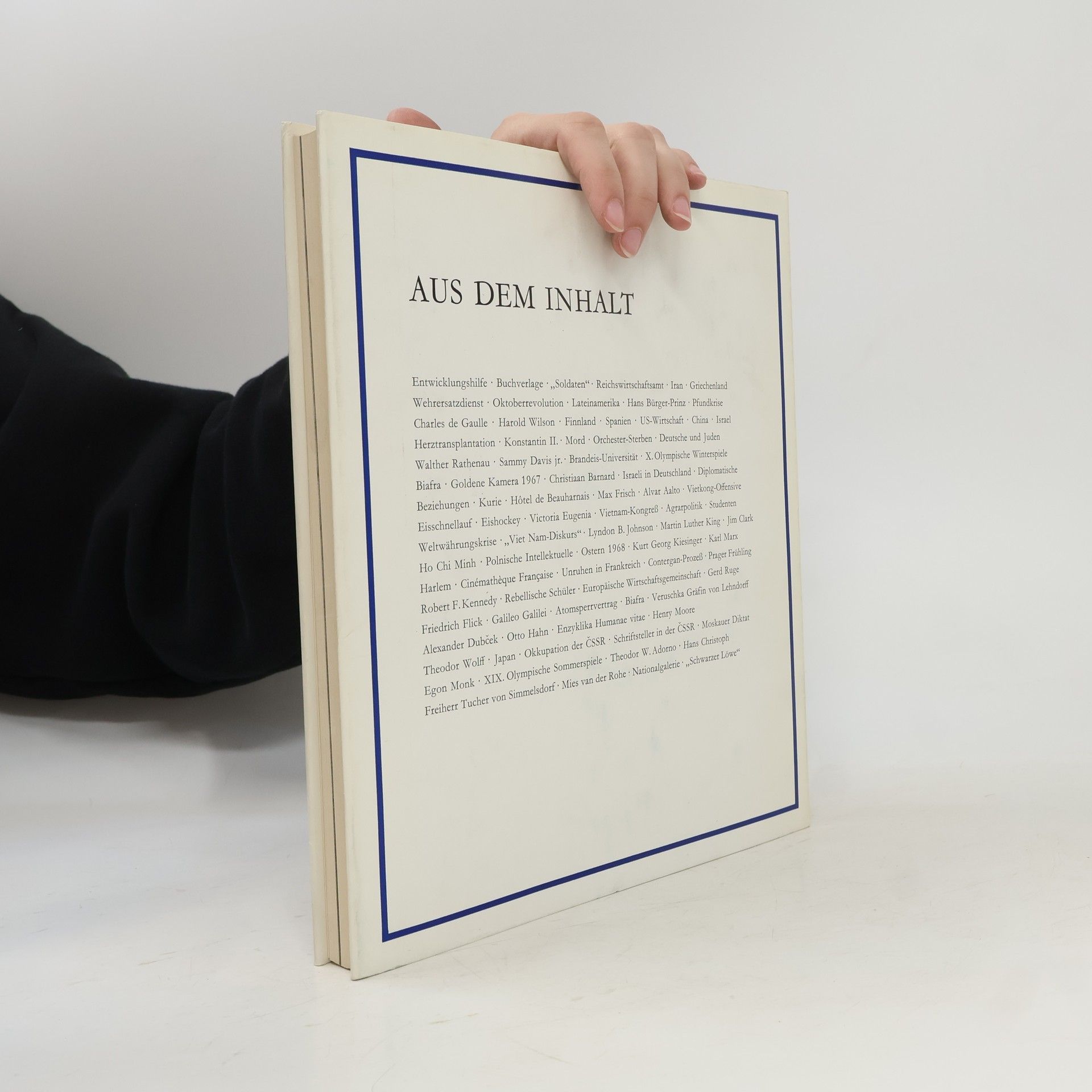 Autorenkollektiv Menschen und Ereignisse 1968