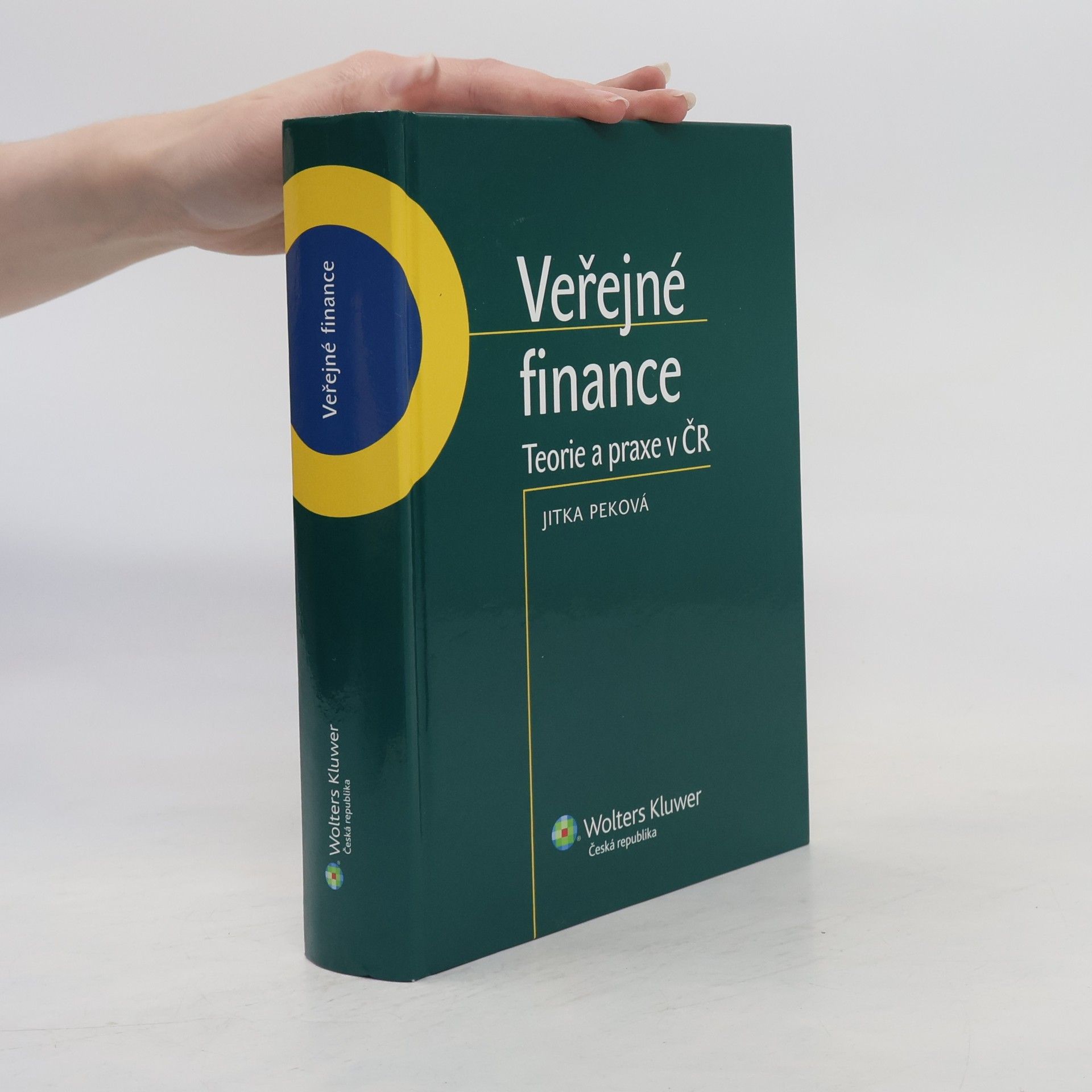 Jitka Peková Veřejné finance