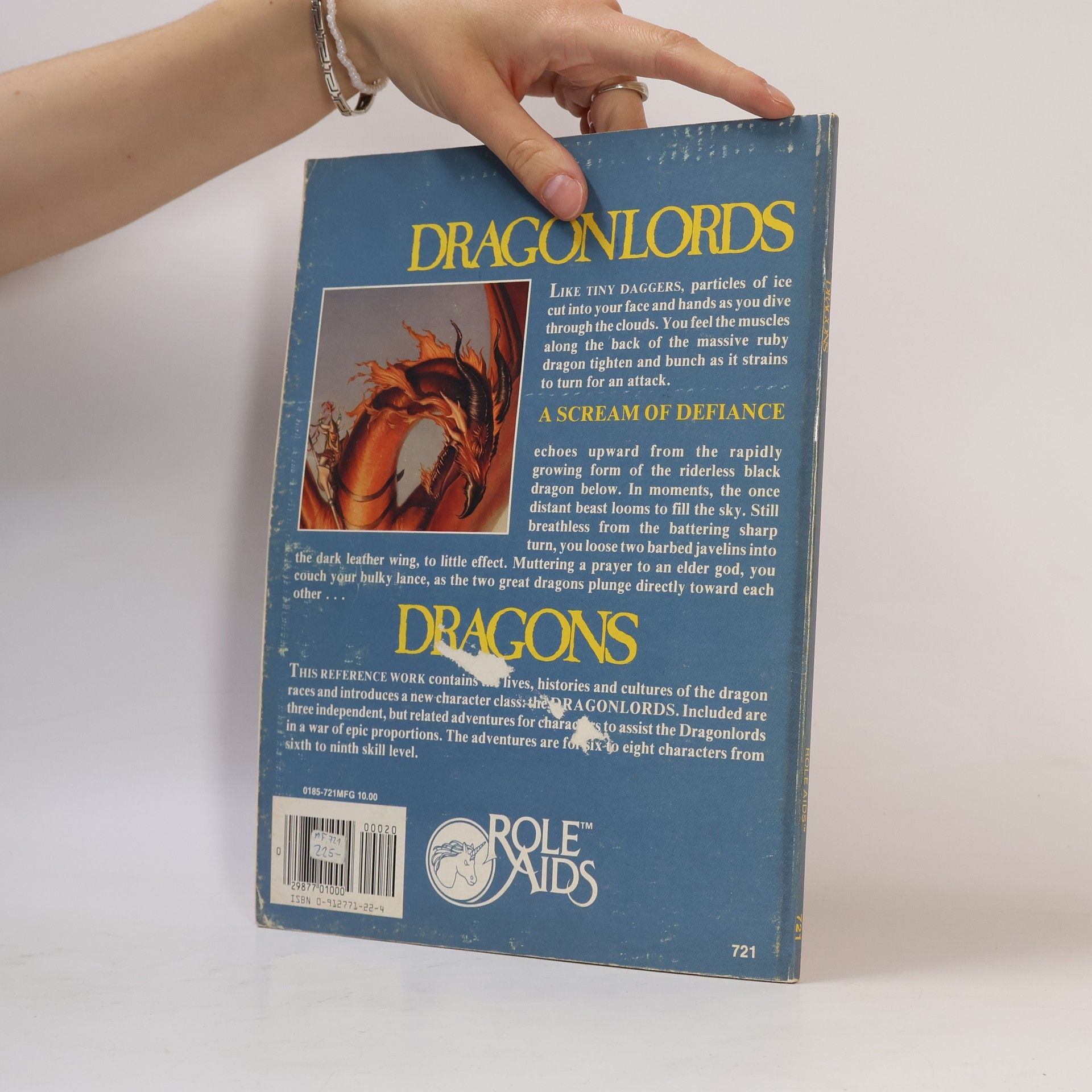 Cory Glaberson Role Aids - 721: Dragons
