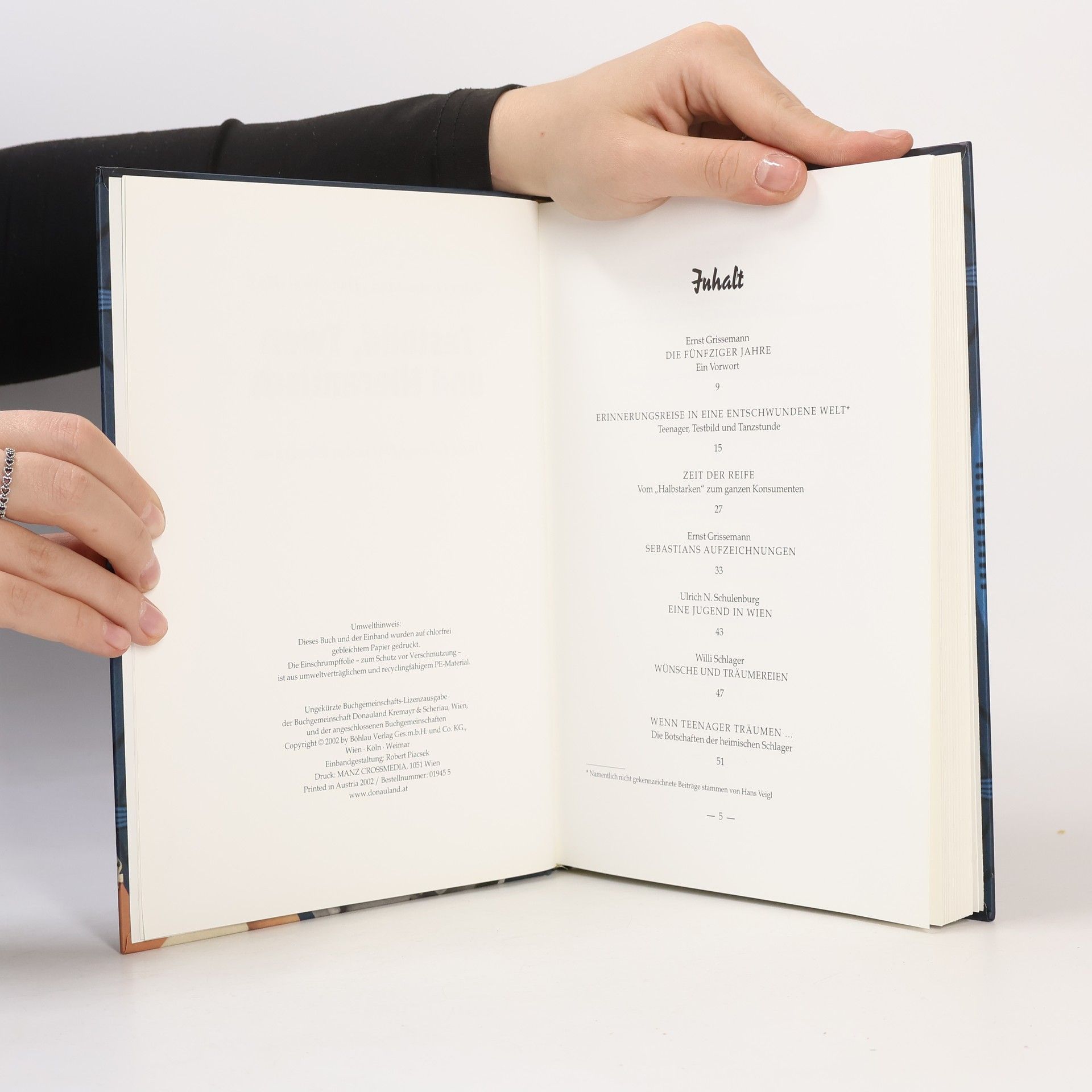 Ernst Grissemann Testbild, Twen und Nierentisch
