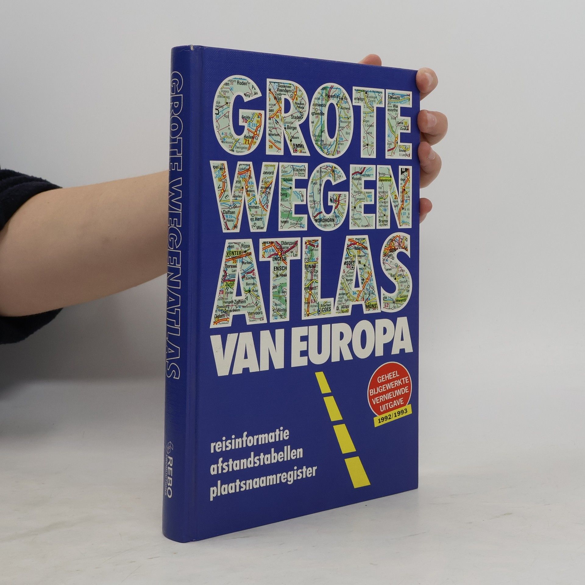 Jacques Hermus Grote wegenatlas van Europa