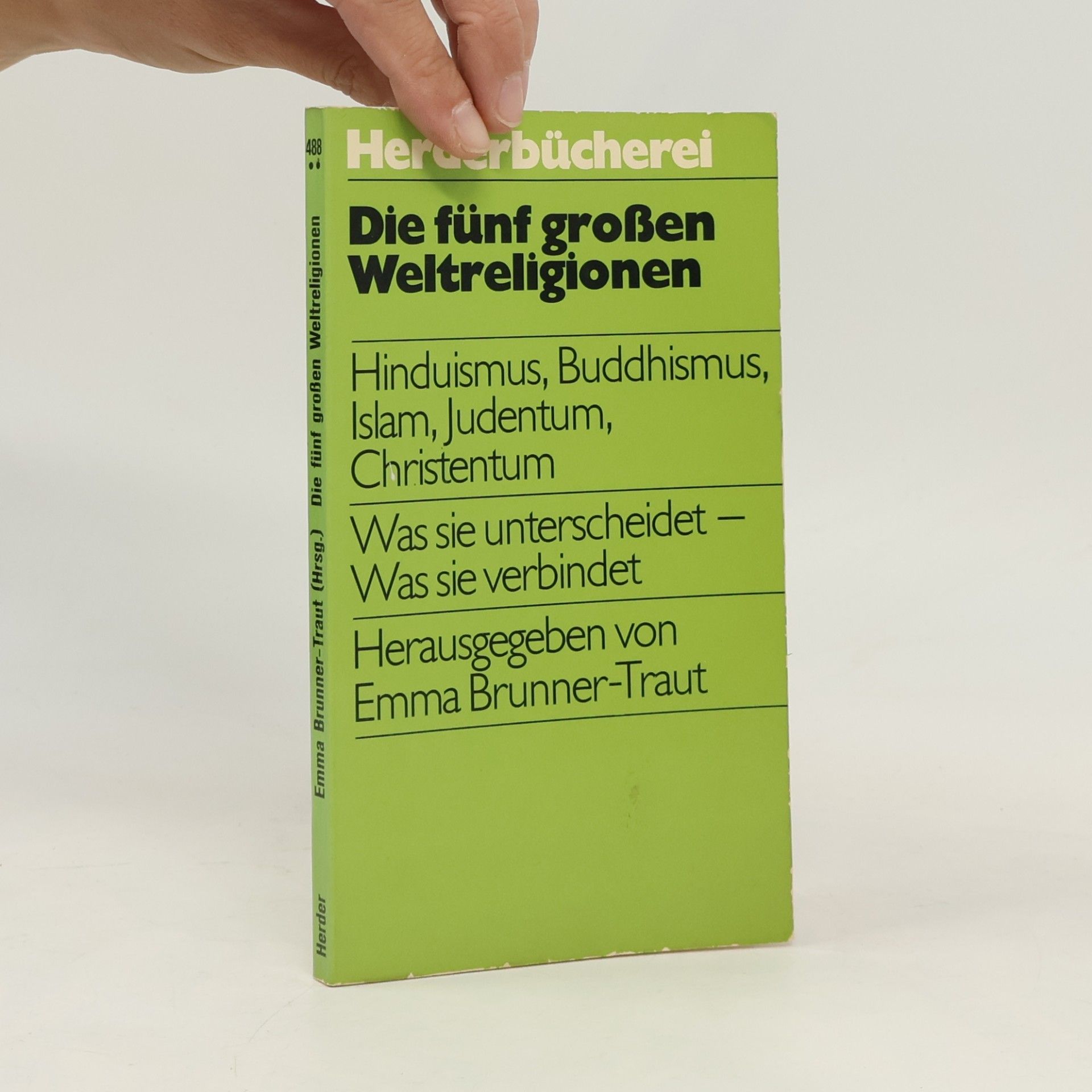 Die fünf grossen Weltreligionen