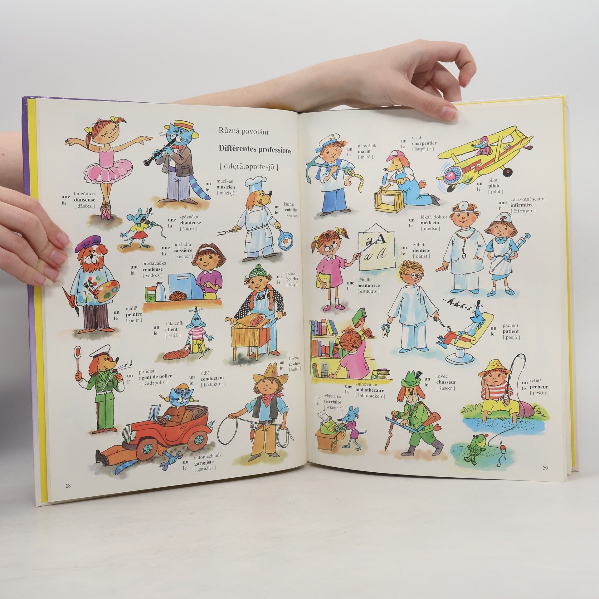 Josef Švarc Francouzština dětem. Le français pour les enfants. Jazyk hrou