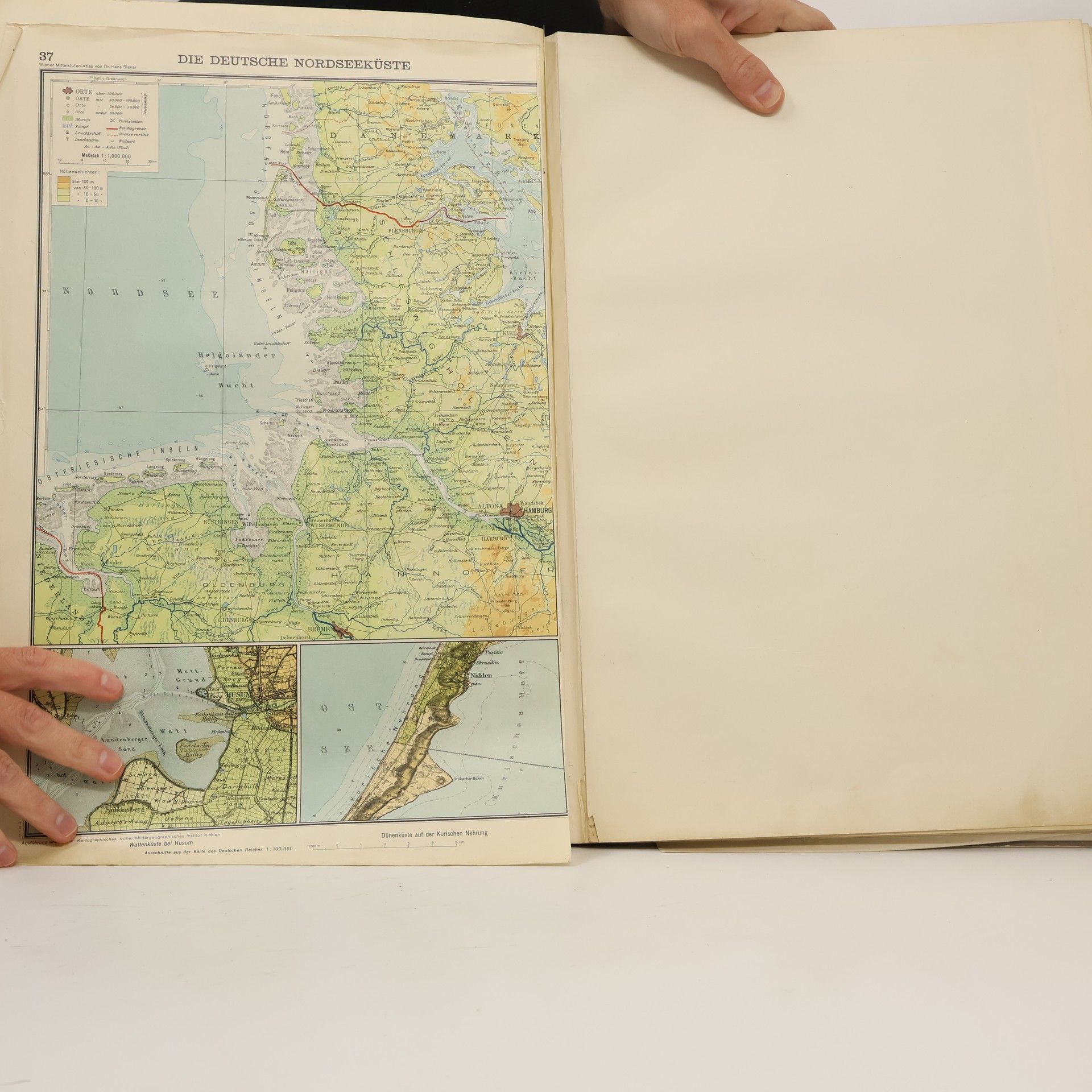 Hans Slanar Atlas für Hauptschulen, Mittelschulen und verwandte Lehranstalten