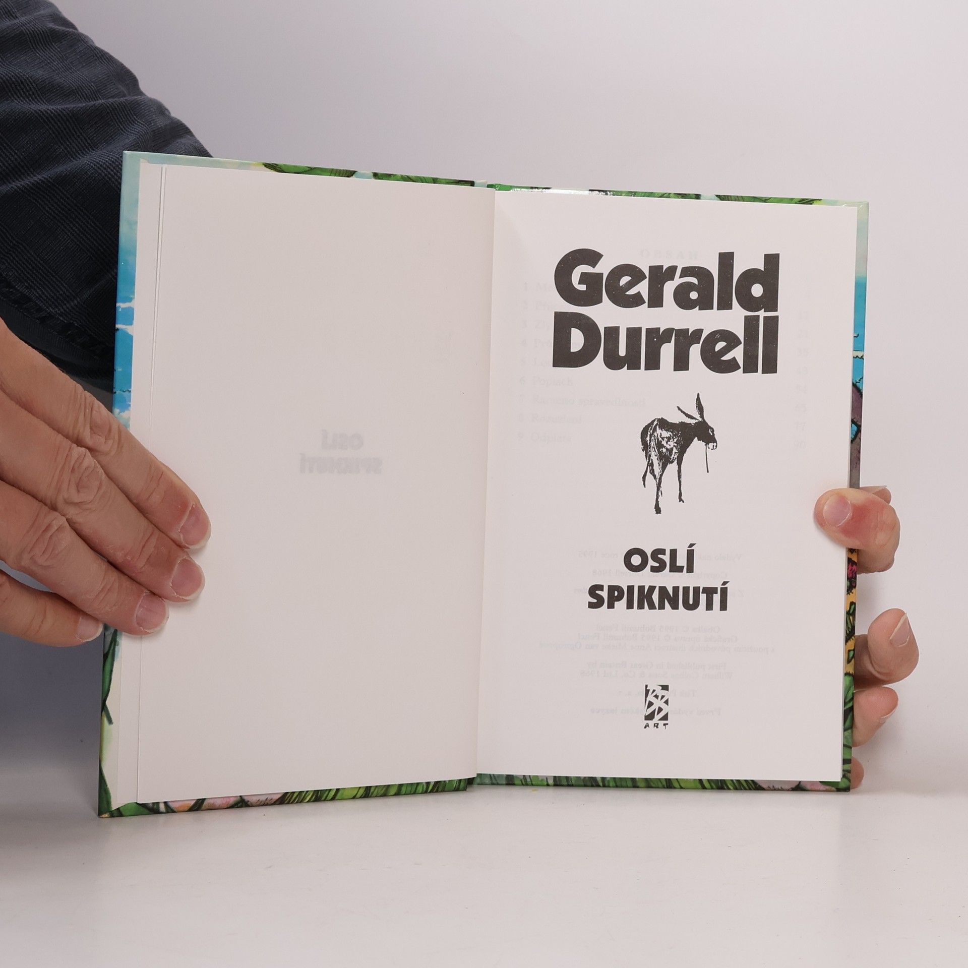 Gerald Durrell Oslí spiknutí