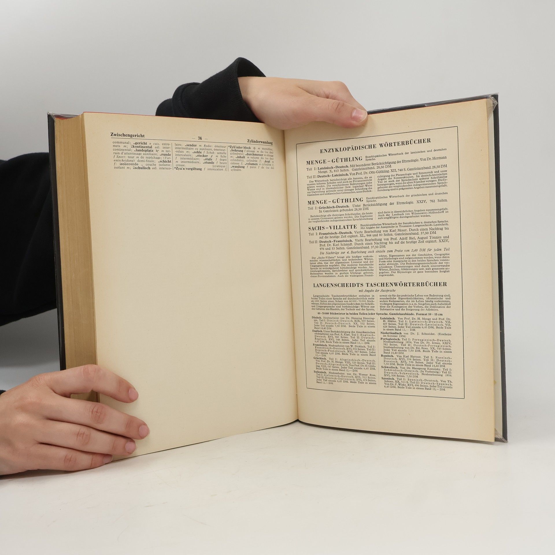 Kolektiv autorů Sachs-Villatte Enzyklopädisches Wörterbuch 2. Deutsch-Französisch