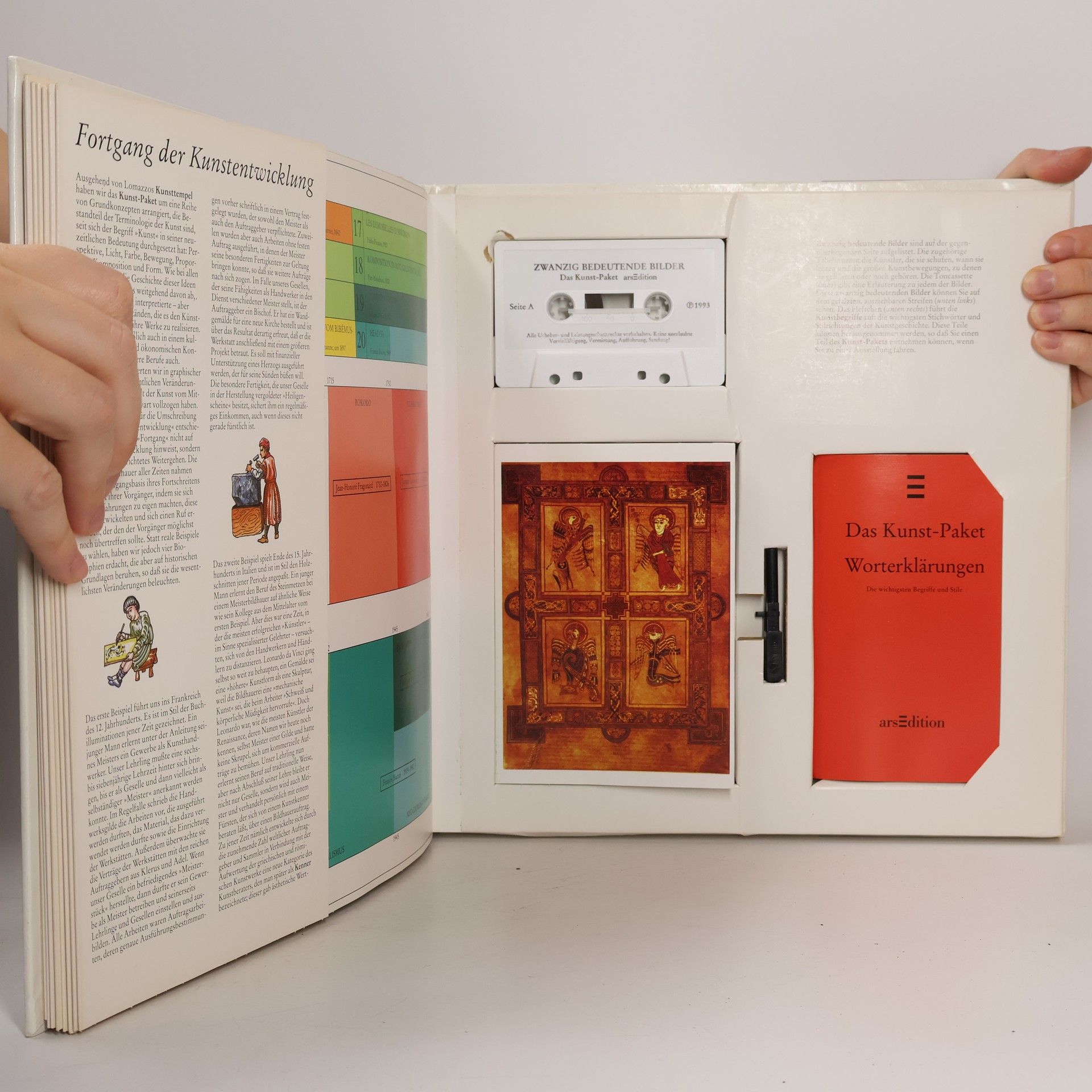 Christopher Frayling Das Kunst-Paket, m. Cassette. Ein Streifzug durch die bildende Kunst mit einleuchtenden Beispielen, dreidimensionalen Bildern und vielerlei erstaunlichen Effekten