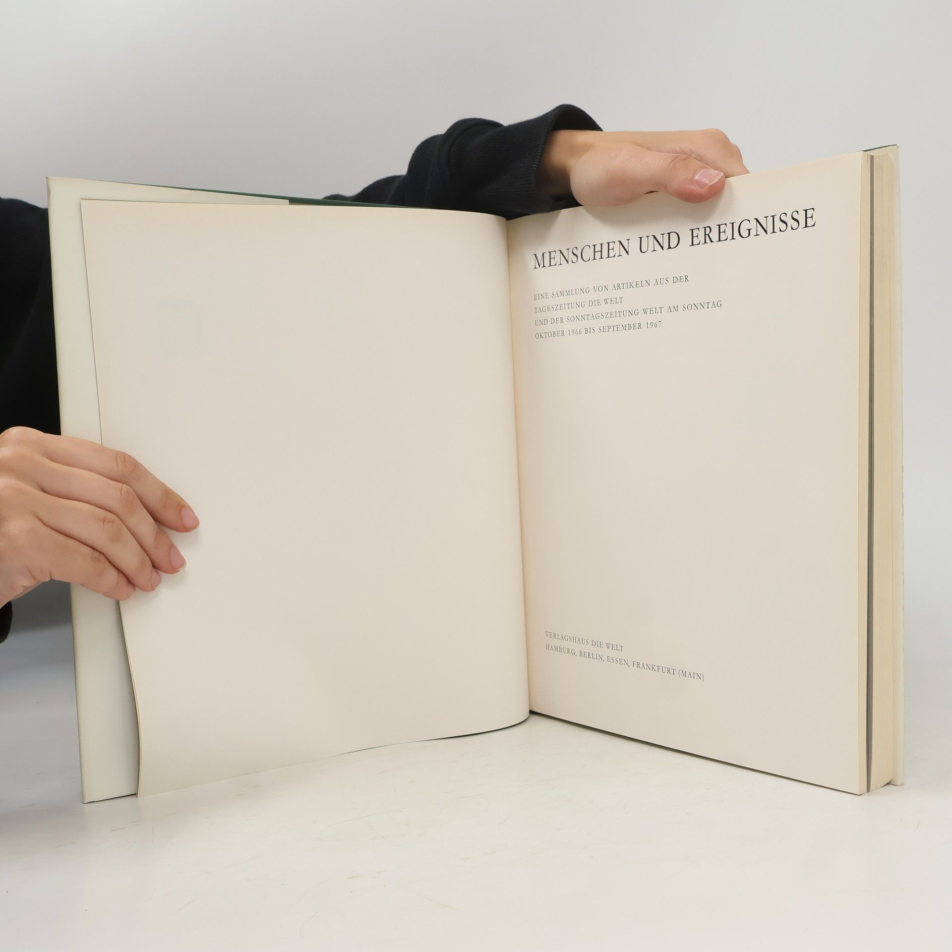 Autorenkollektiv Menschen und Ereignisse 1967