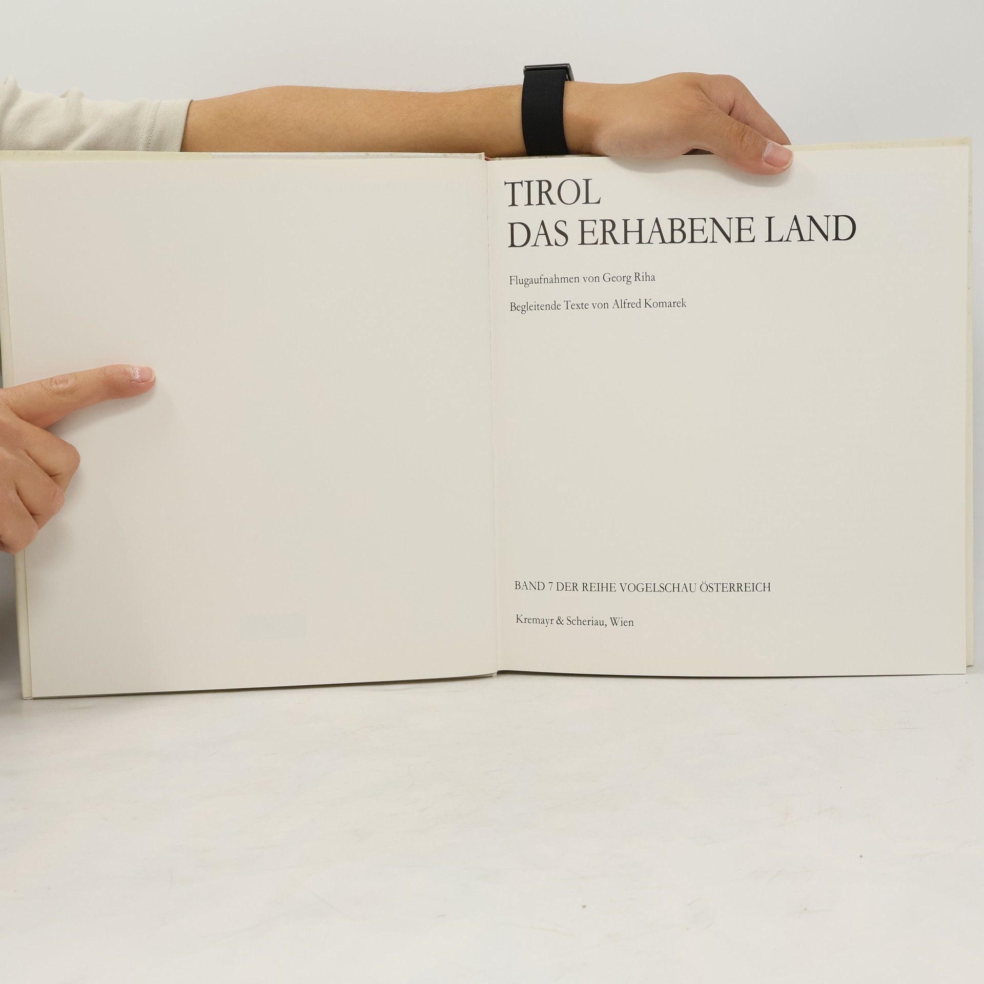 Georg Riha Tirol, das erhabene Land