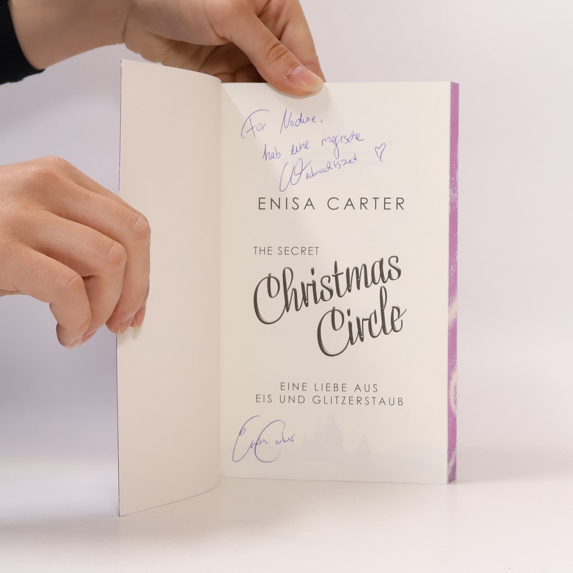 Enisa Carter The secret Christmas Circle: Eine Liebe aus Eis und Glitzerstaub