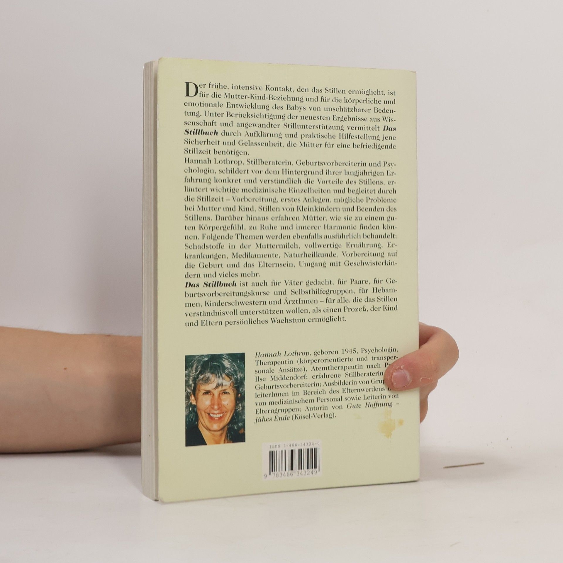 Hanny Lothrop Das Stillbuch