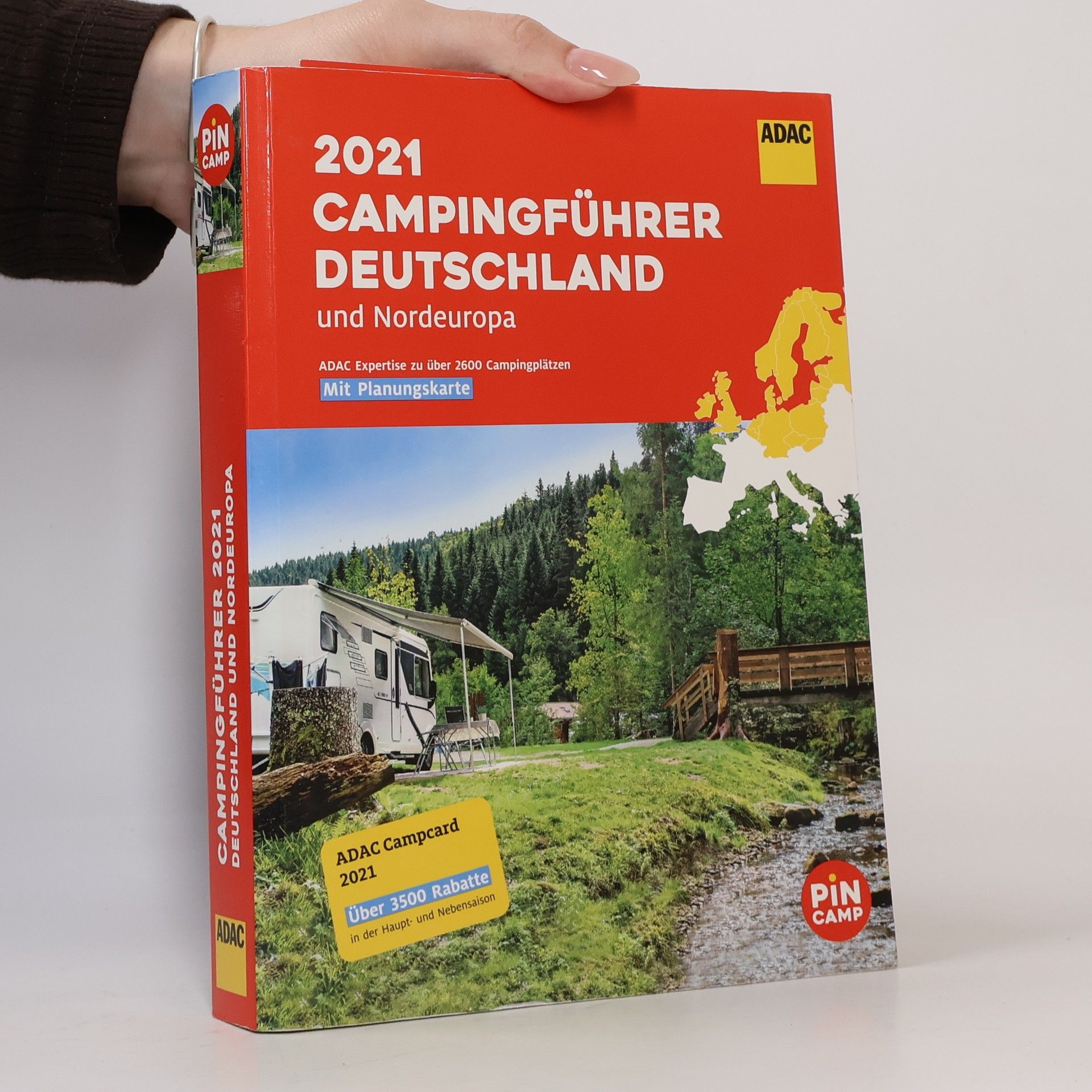 Kolektiv autorů 2021 Campingführer Deutschland und Nordeuropa