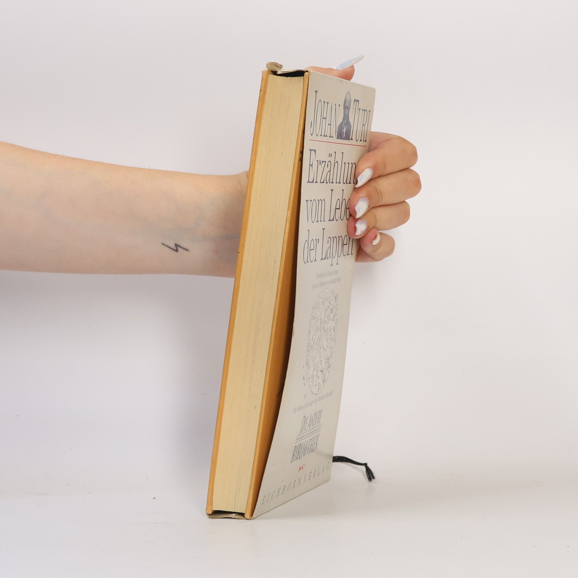 Johan Turi Die Andere Bibliothek - 89: Erzählung vom Leben der Lappen - Einmalige, limitierte Ausg.