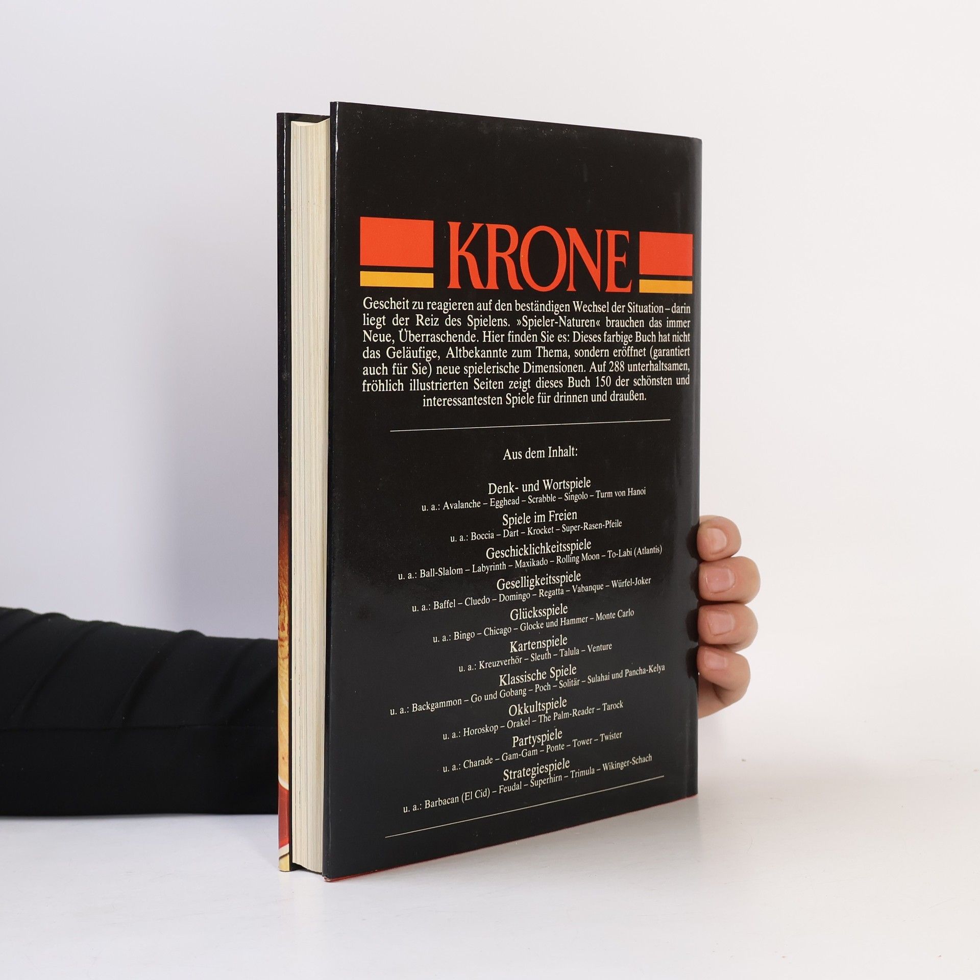 Frank Grube Das grosse Krone-Spielebuch