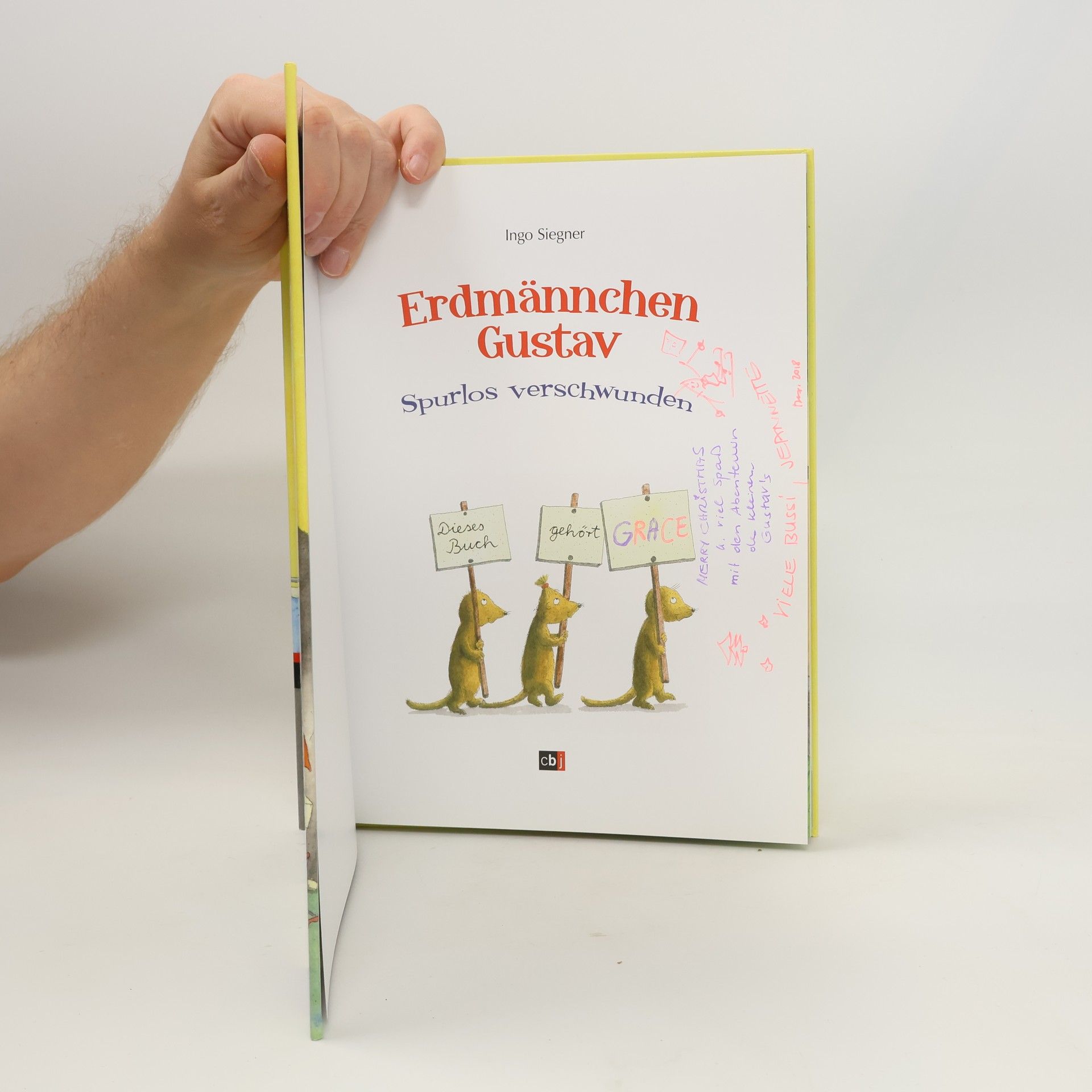 Ingo Siegner Erdmännchen Gustav - spurlos verschwunden