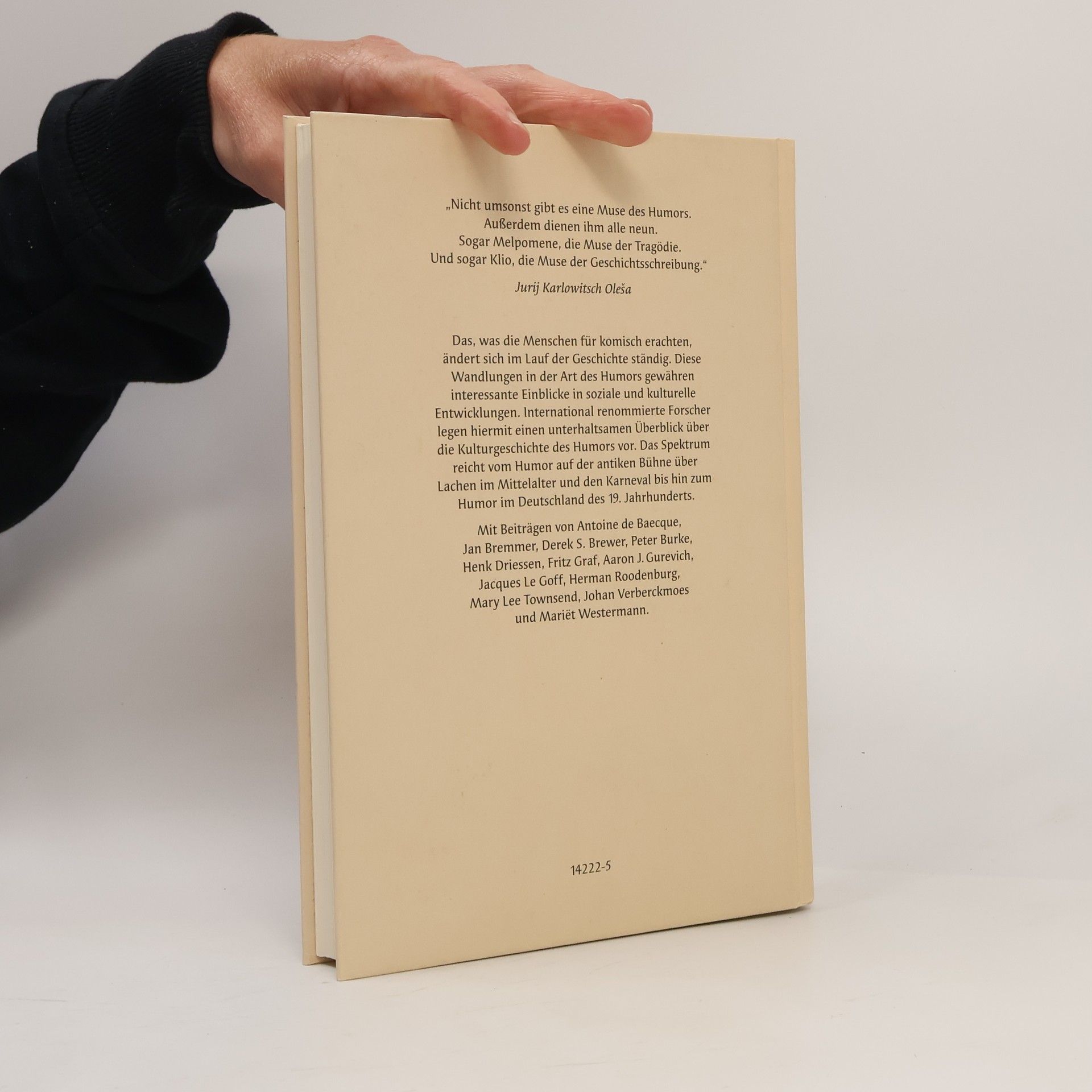 Herman Roodenburg Kulturgeschichte des Humors: Von der Antike bis heute
