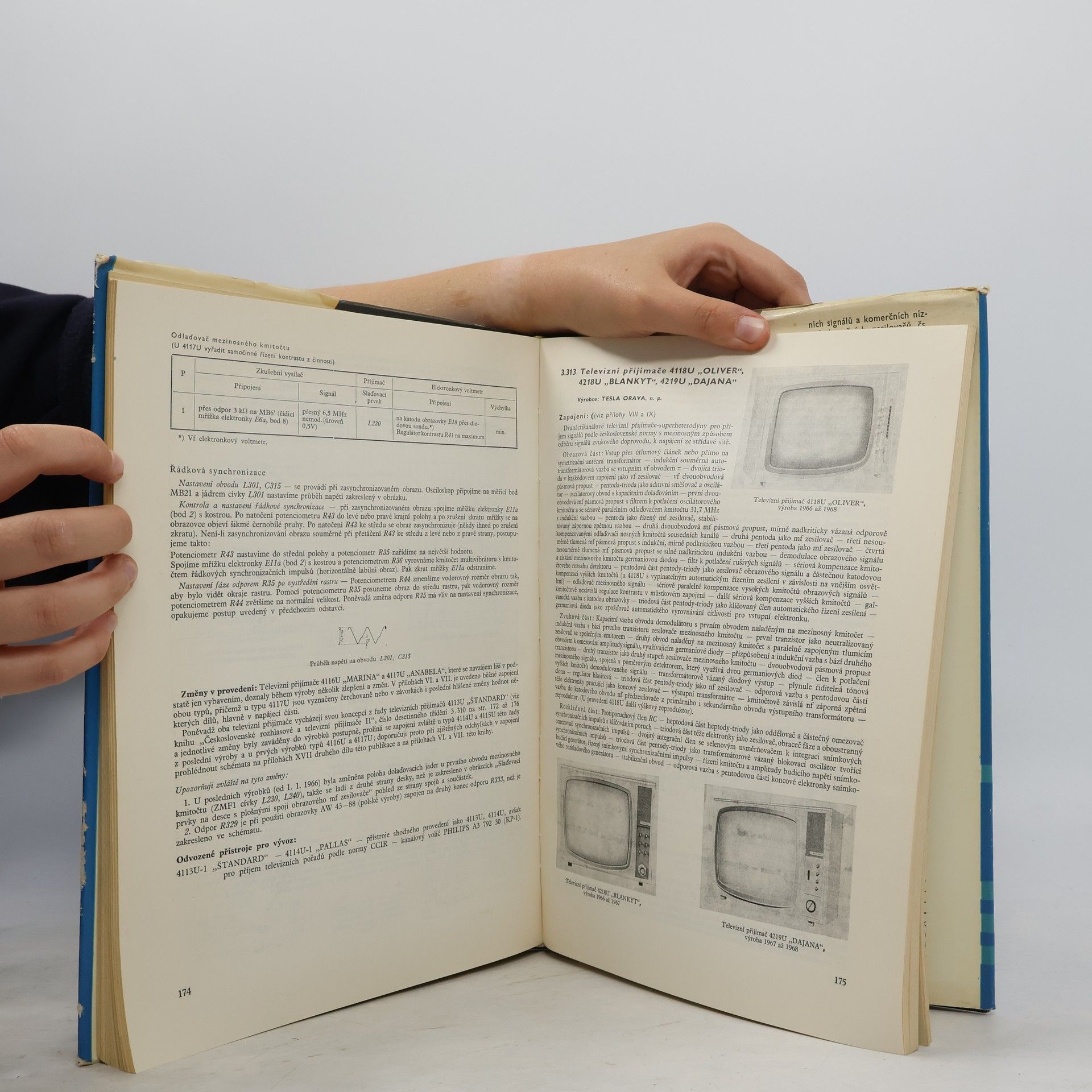 Eduard Kottek Československé rozhlasové a televizní přijímače III. /1964-1970/ a zesilovače