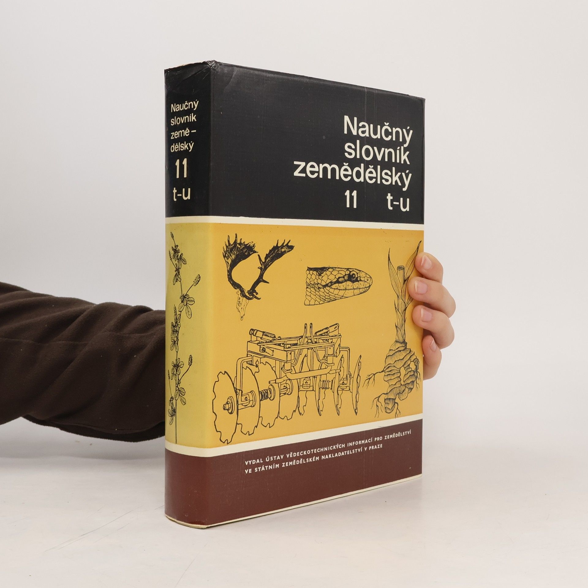 Karel Kudrna Naučný slovník zemědělský 11 t-u