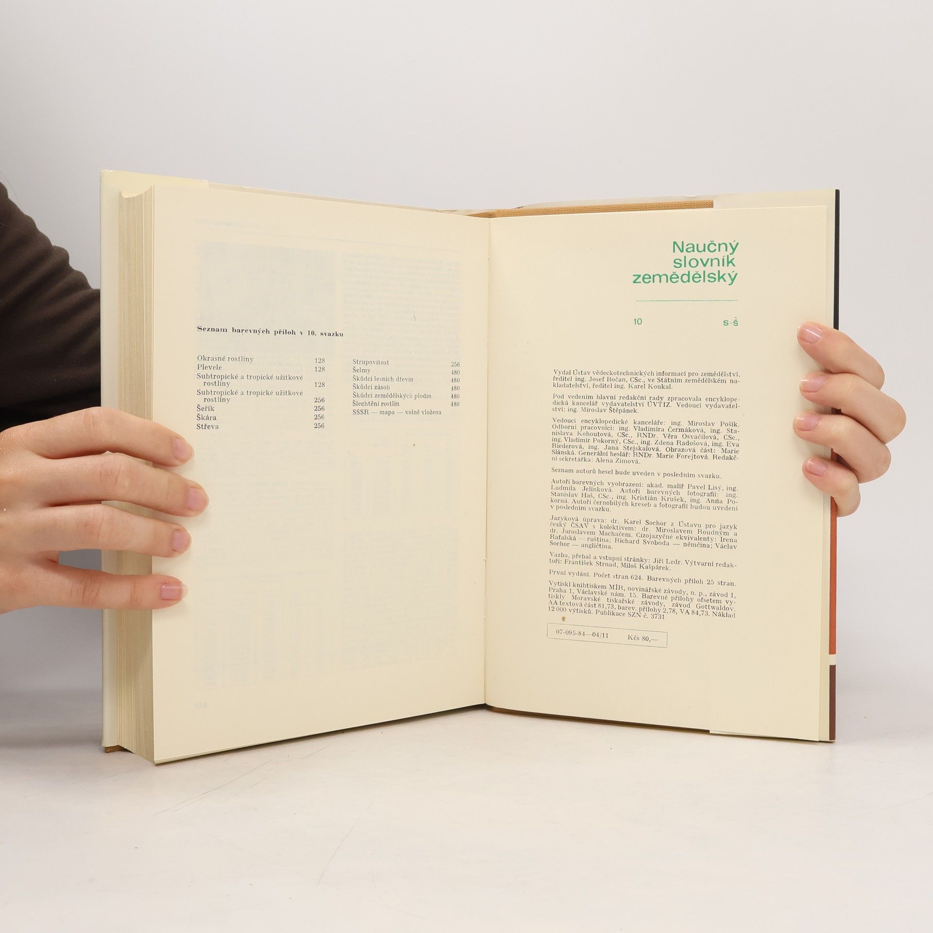 Collectif d'auteurs Naučný slovník zemědělský 10. S-Š