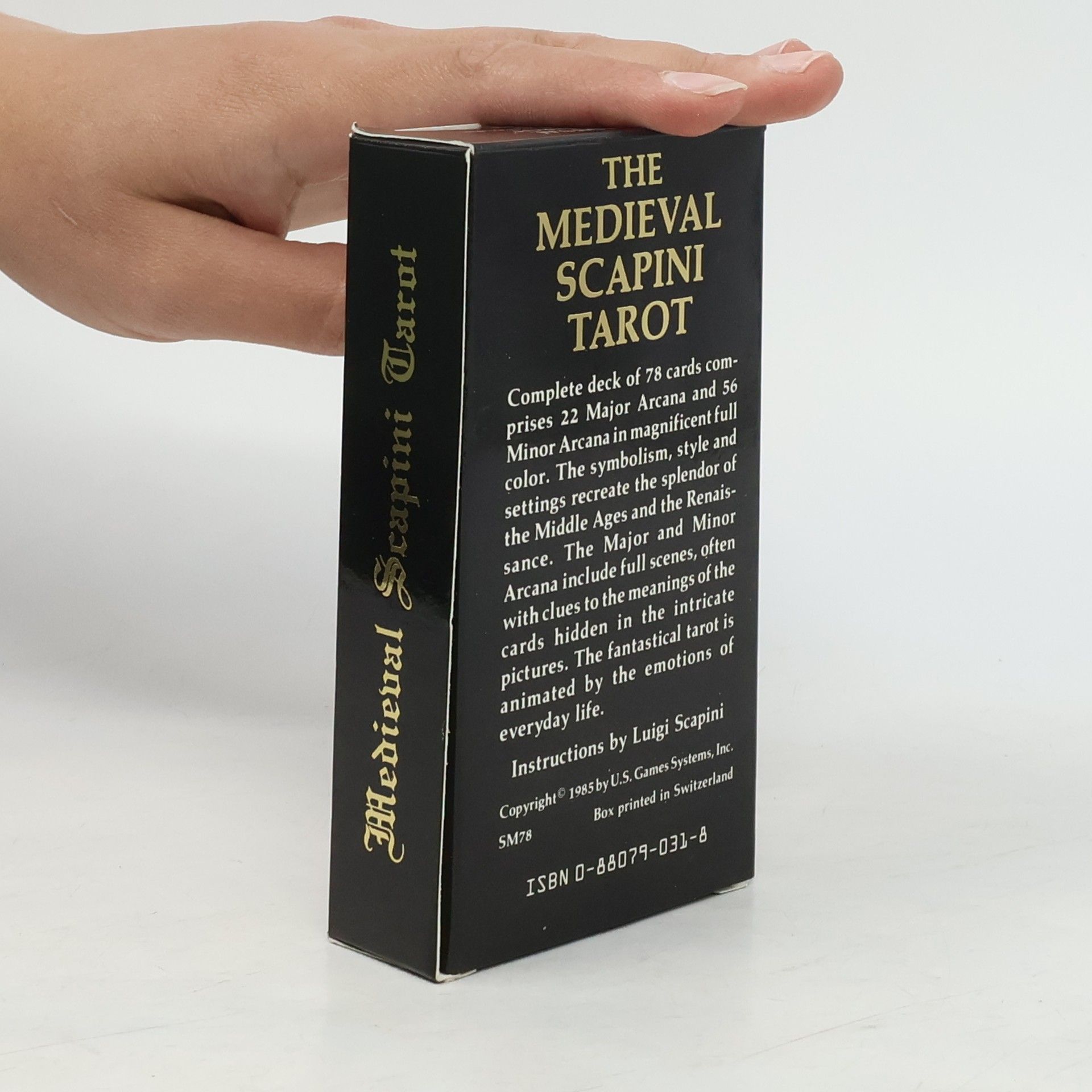 Luigi Scapini The Medieval Scapini Tarot Deck