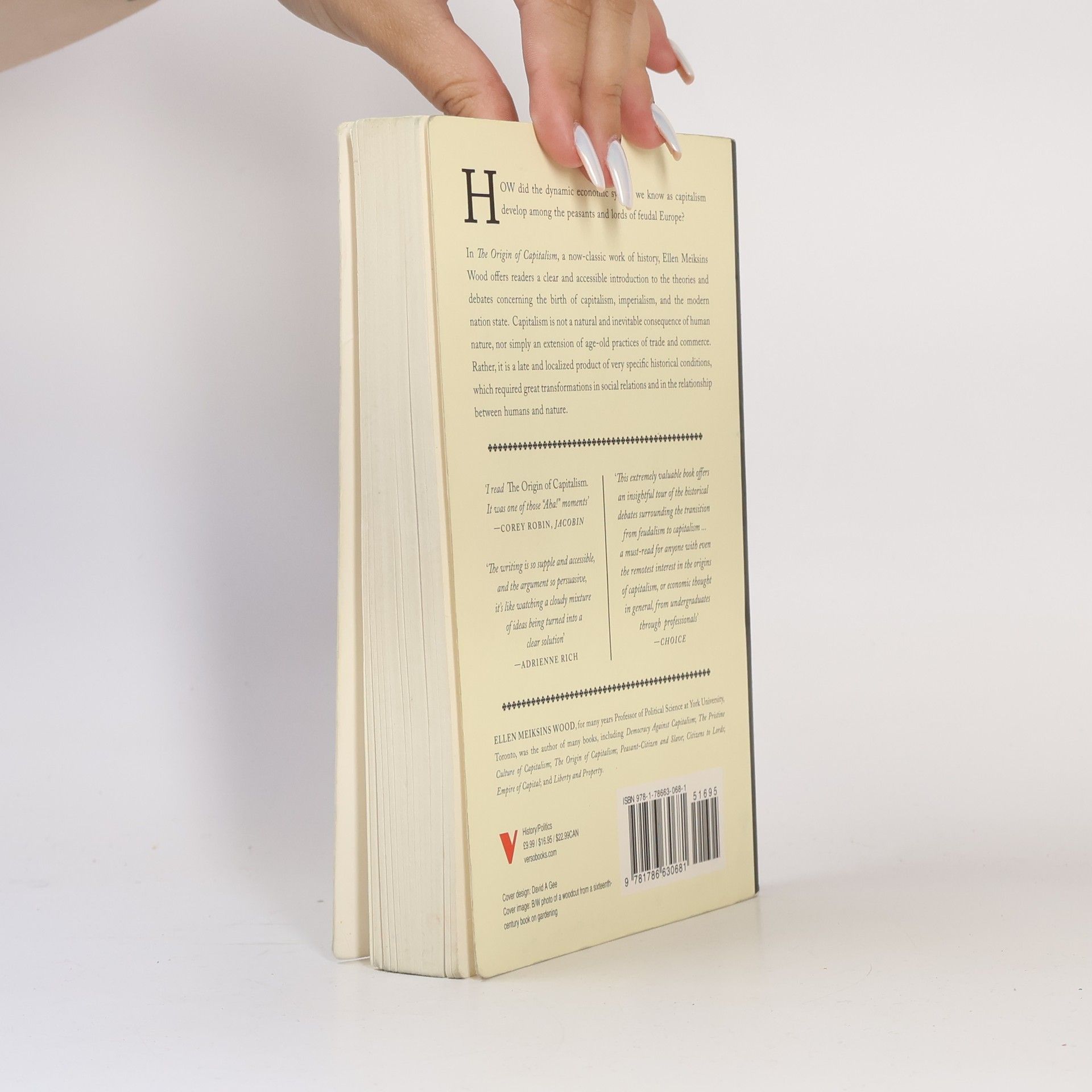 Ellen Meiksins Wood The Origin of Capitalism