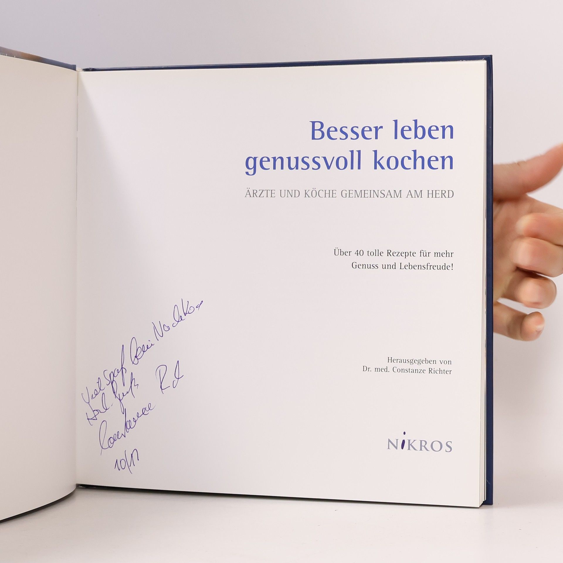 Constanze Richter Besser leben - genussvoll kochen