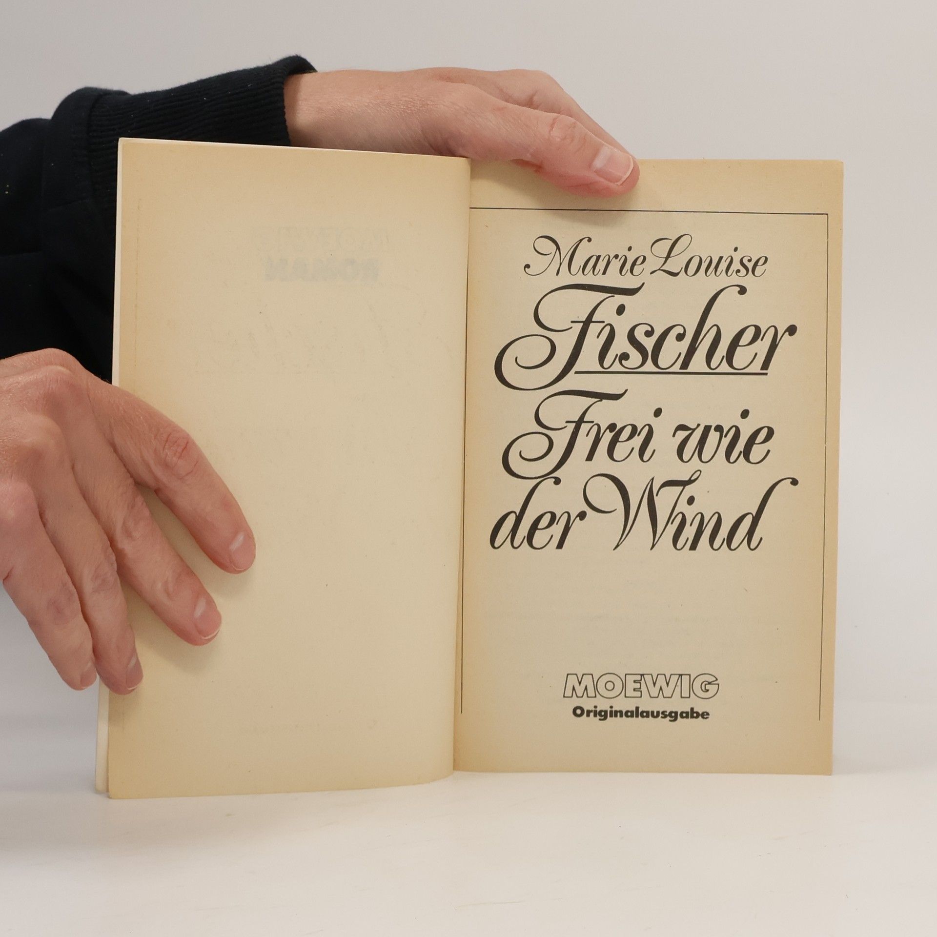 Marie Louise Fischer Frei wie der Wind