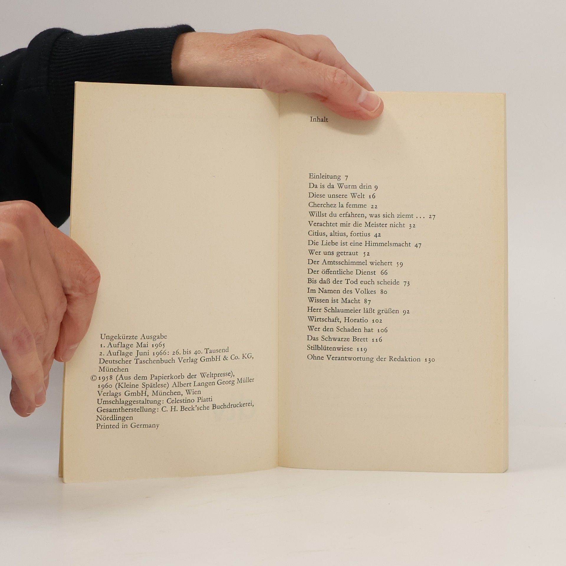 Robert Lembke Aus dem Papierkorb der Weltpresse