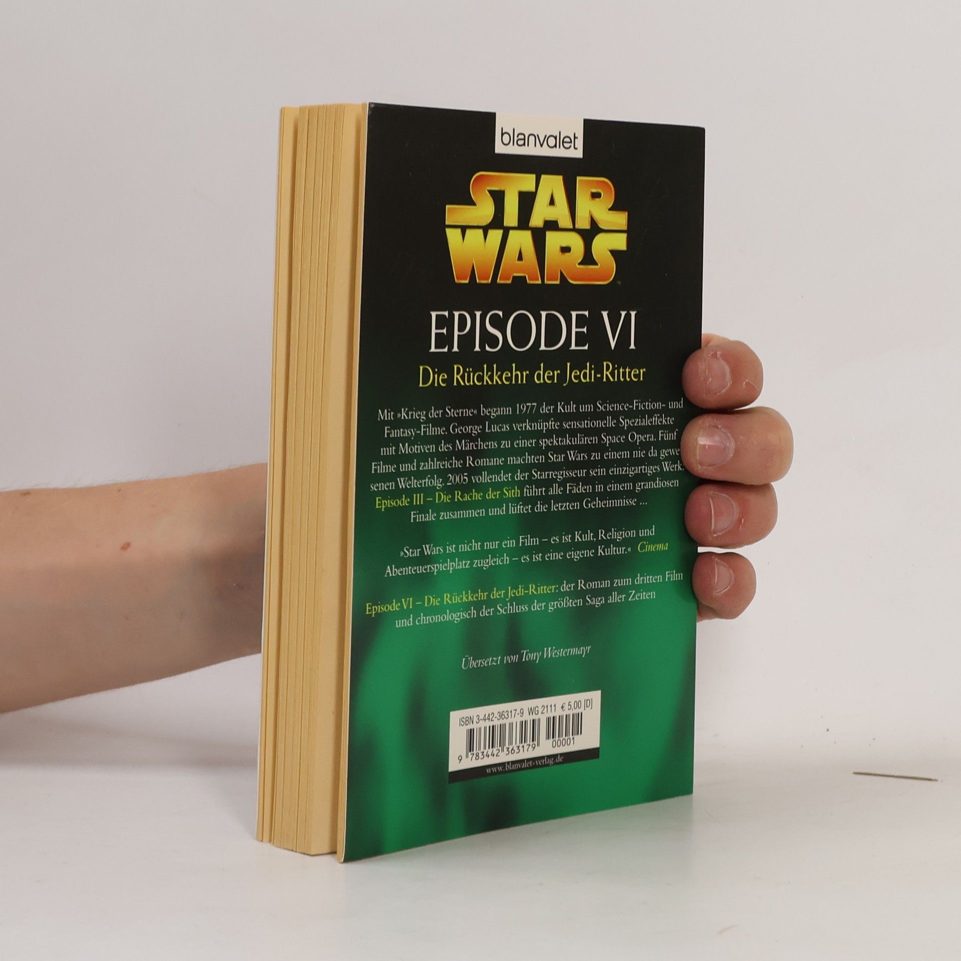 James Kahn Star wars - Episode VI, Die Rückkehr der Jedi-Ritter