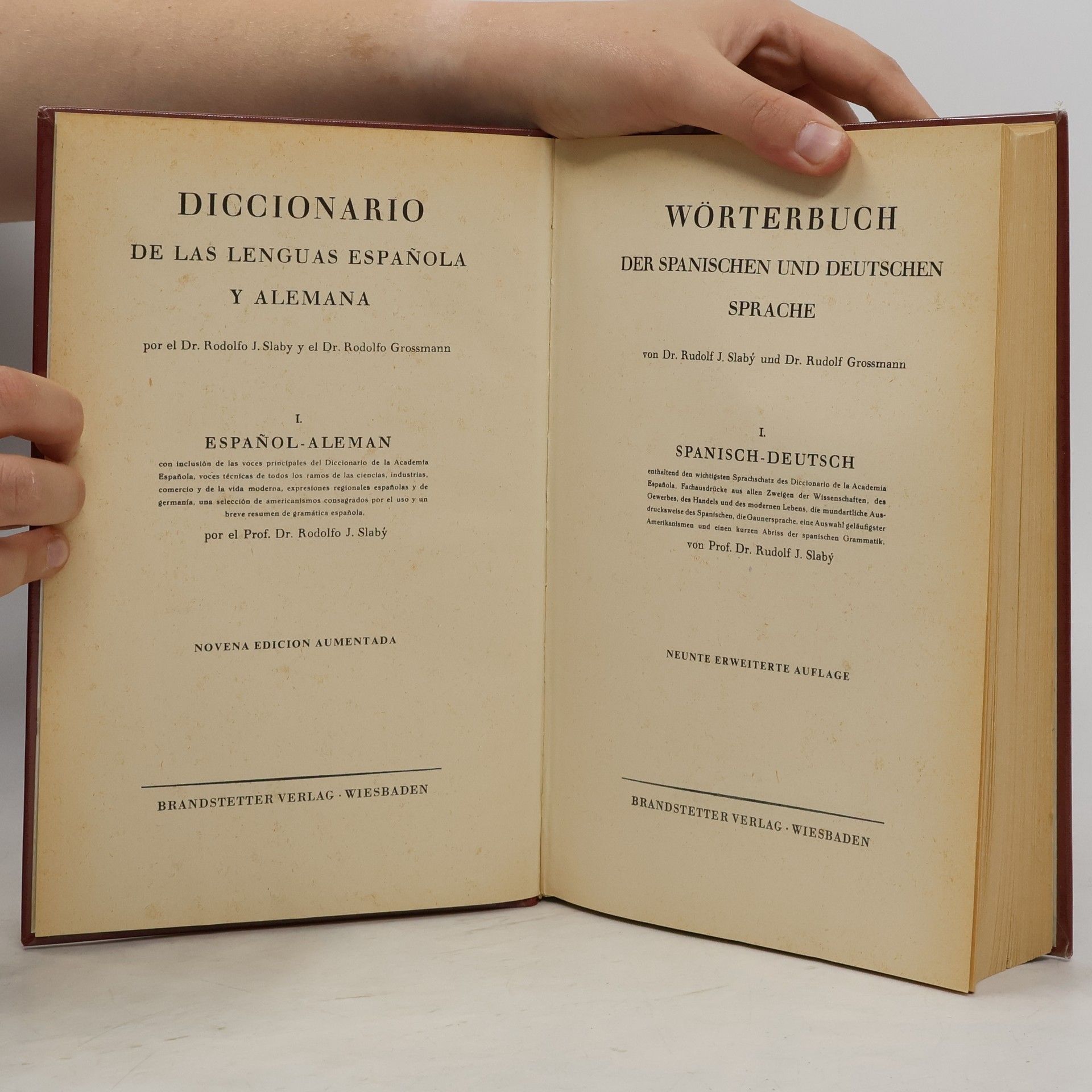 Autorenkollektiv Wörterbuch der spanischen und deutschen Sprache I.
