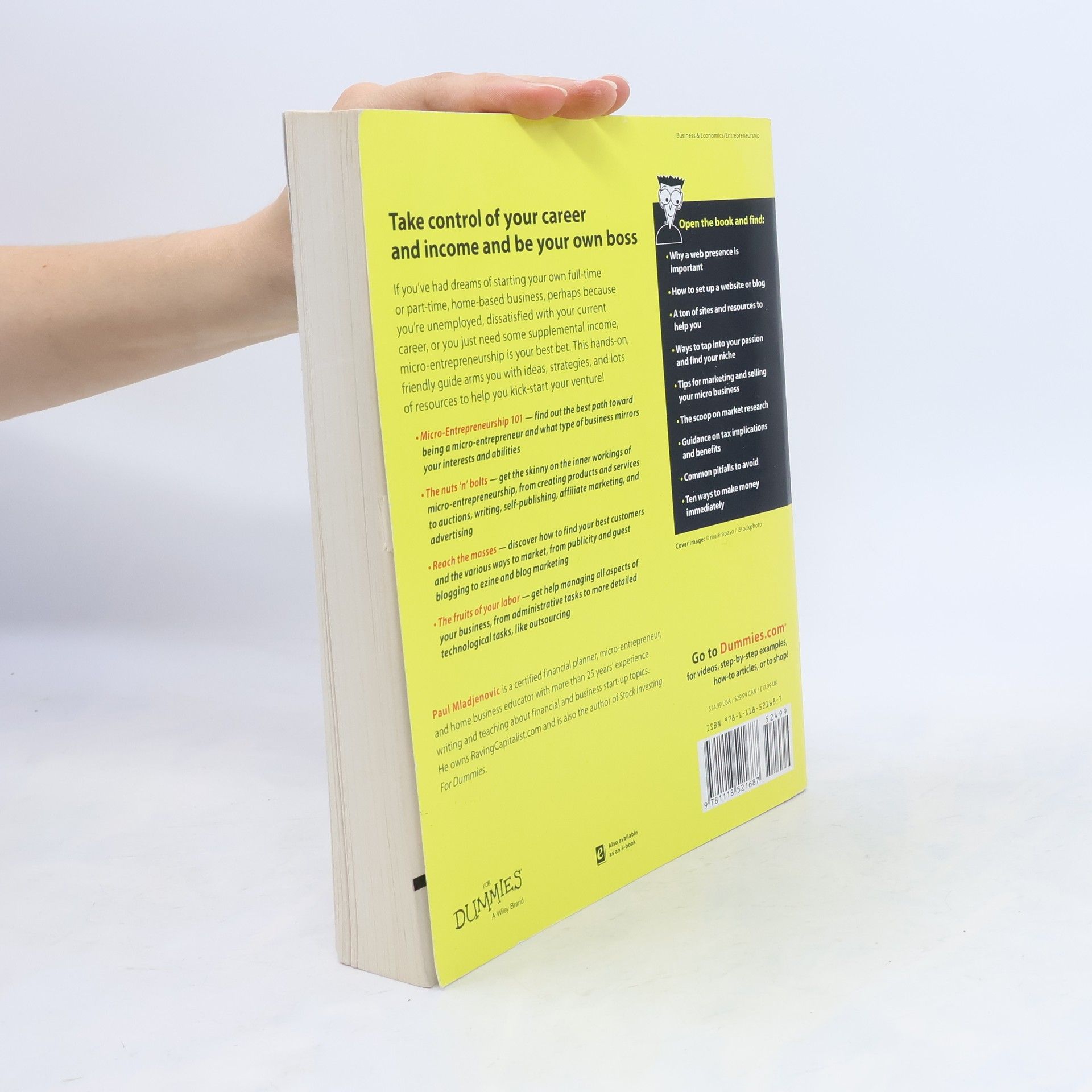 Paul J. Mladjenovic Micro-Entrepreneurship For Dummies