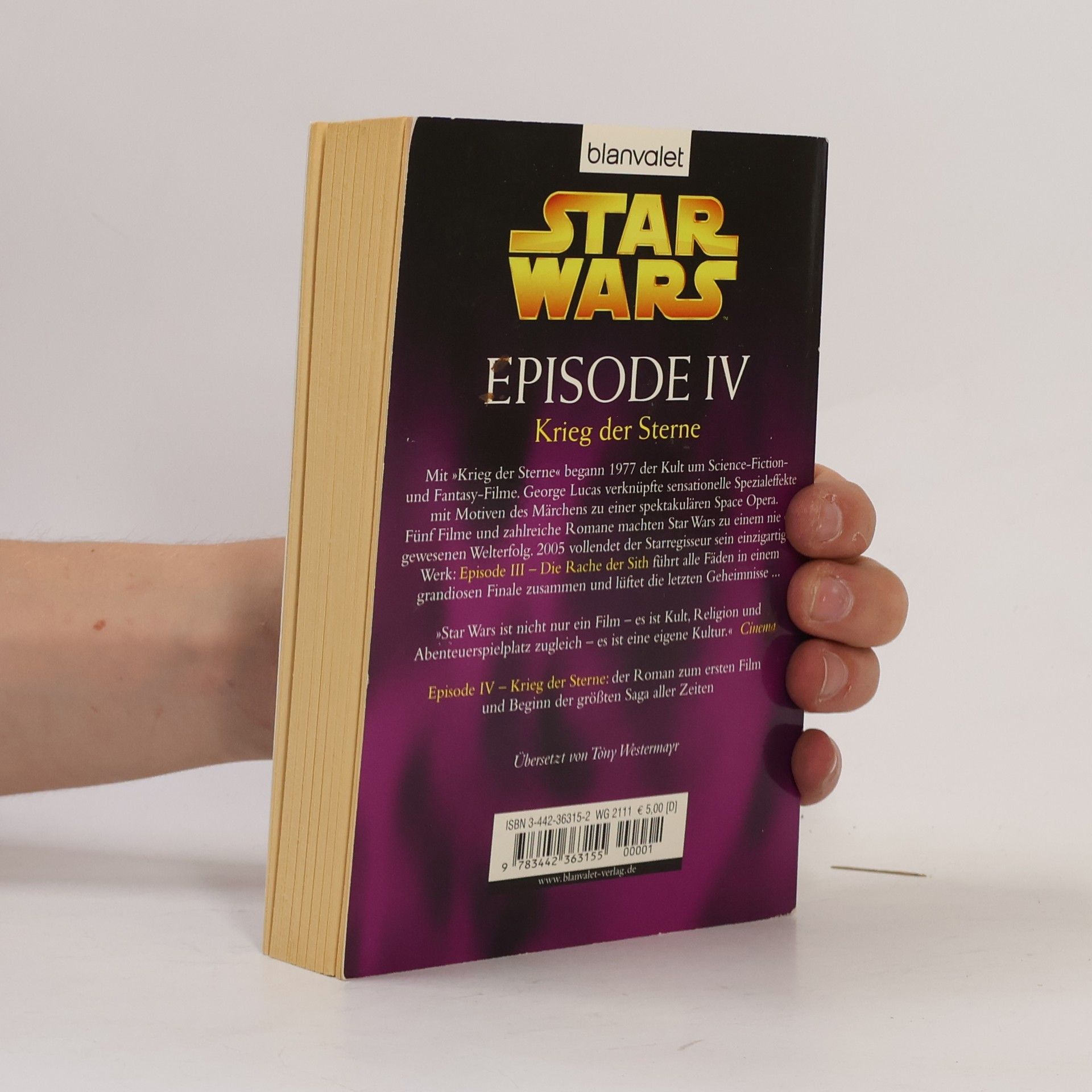 George Lucas Star Wars. Episode IV, Krieg der Sterne