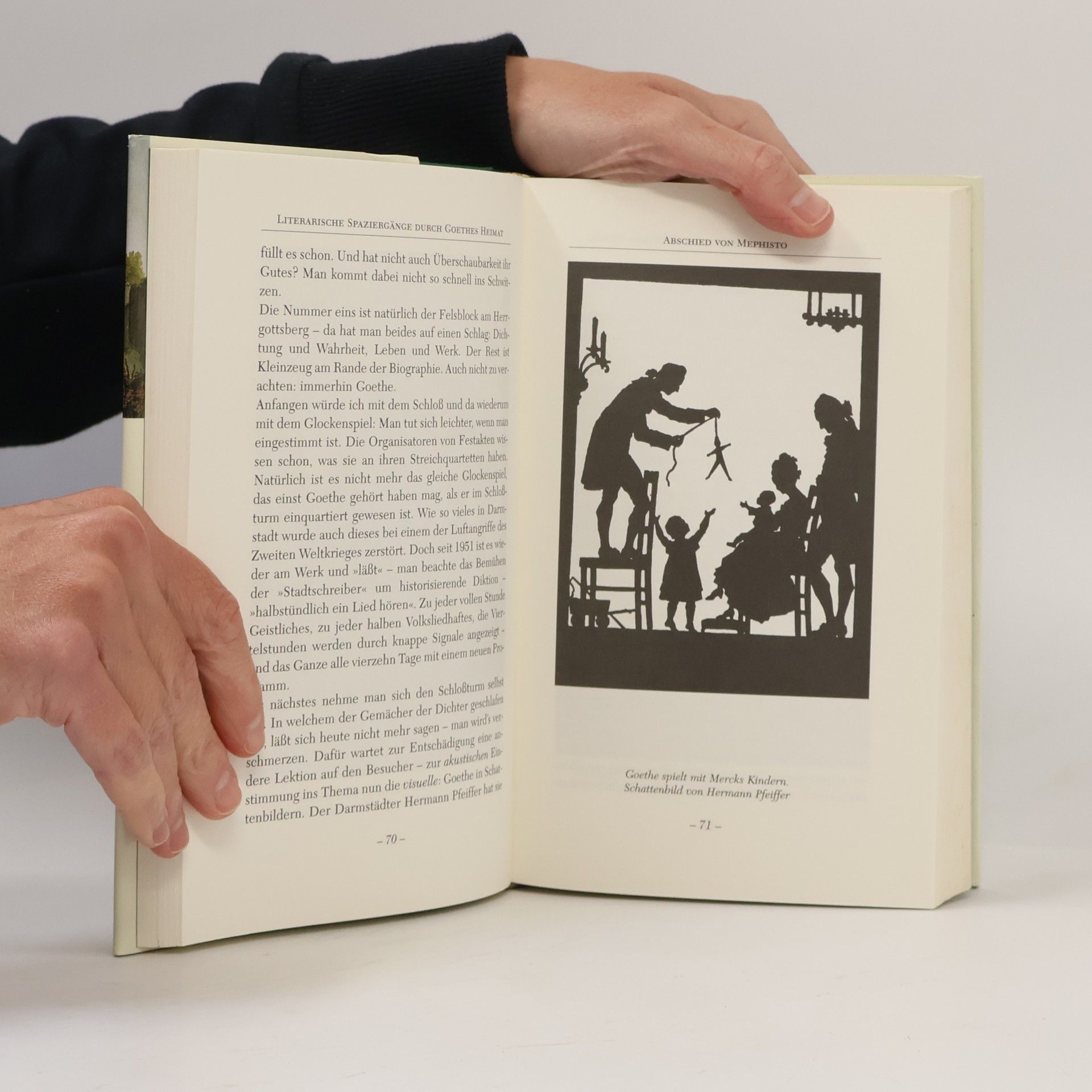 Dietmar Grieser Literarische Spaziergänge durch Goethes Heimat