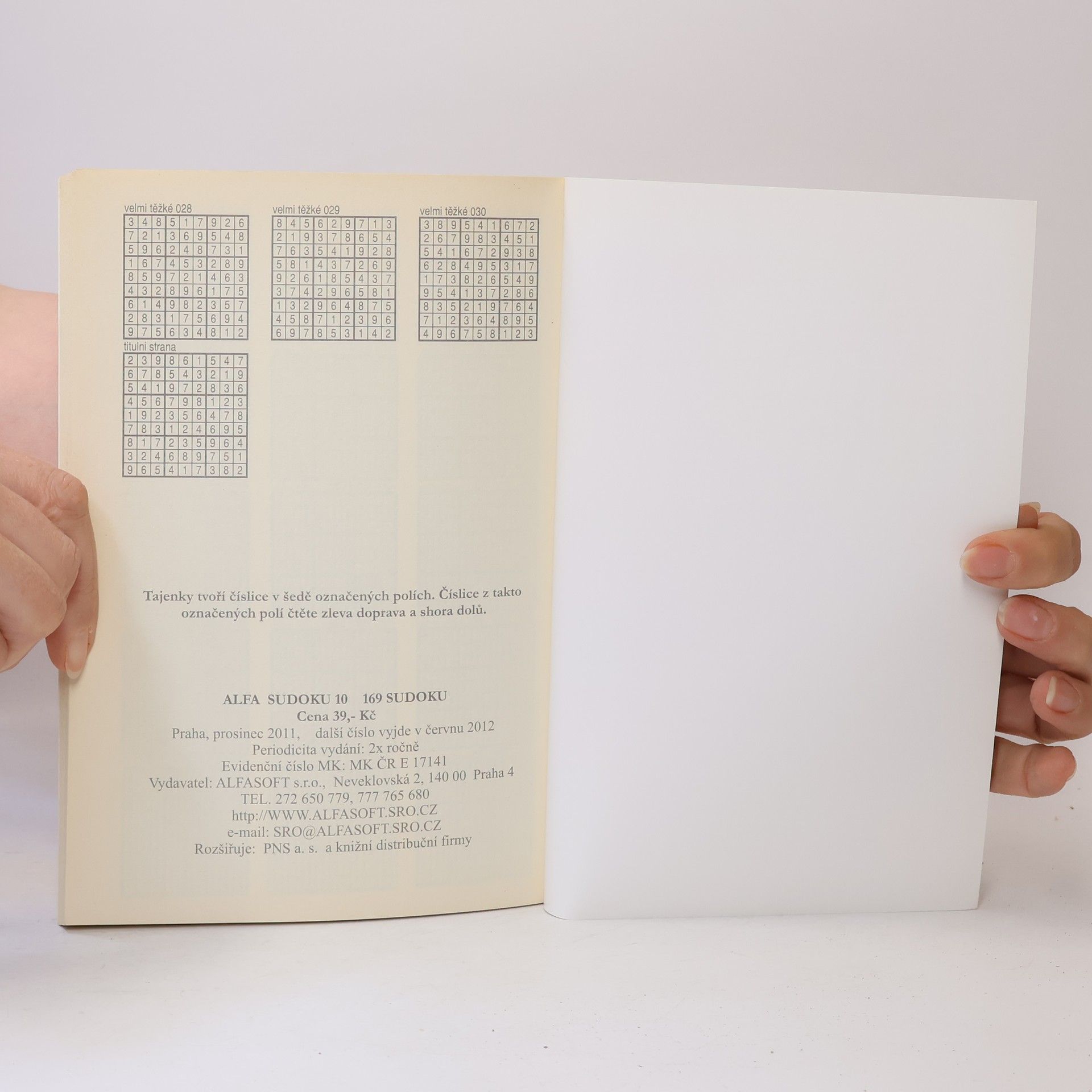 Autorenkollektiv 169 Sudoku s tajenkami. Rekordy