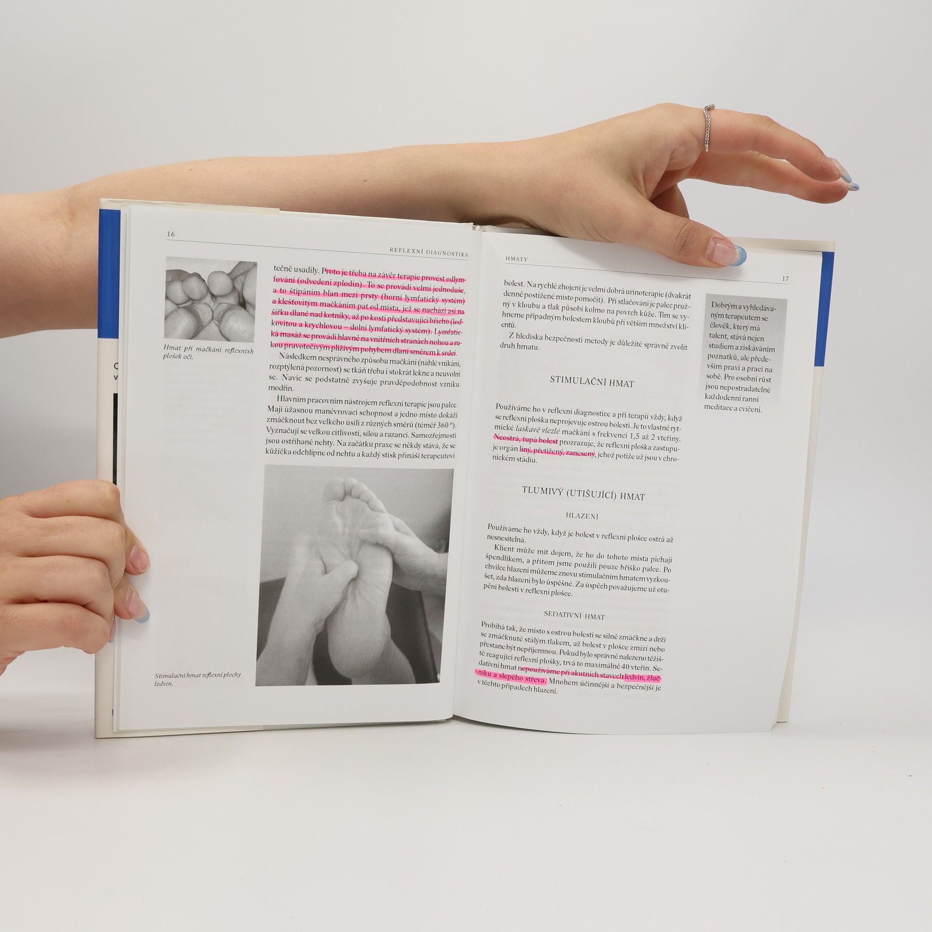 Beáta Patakyová Reflexní diagnostika a katalog reflexních ploch