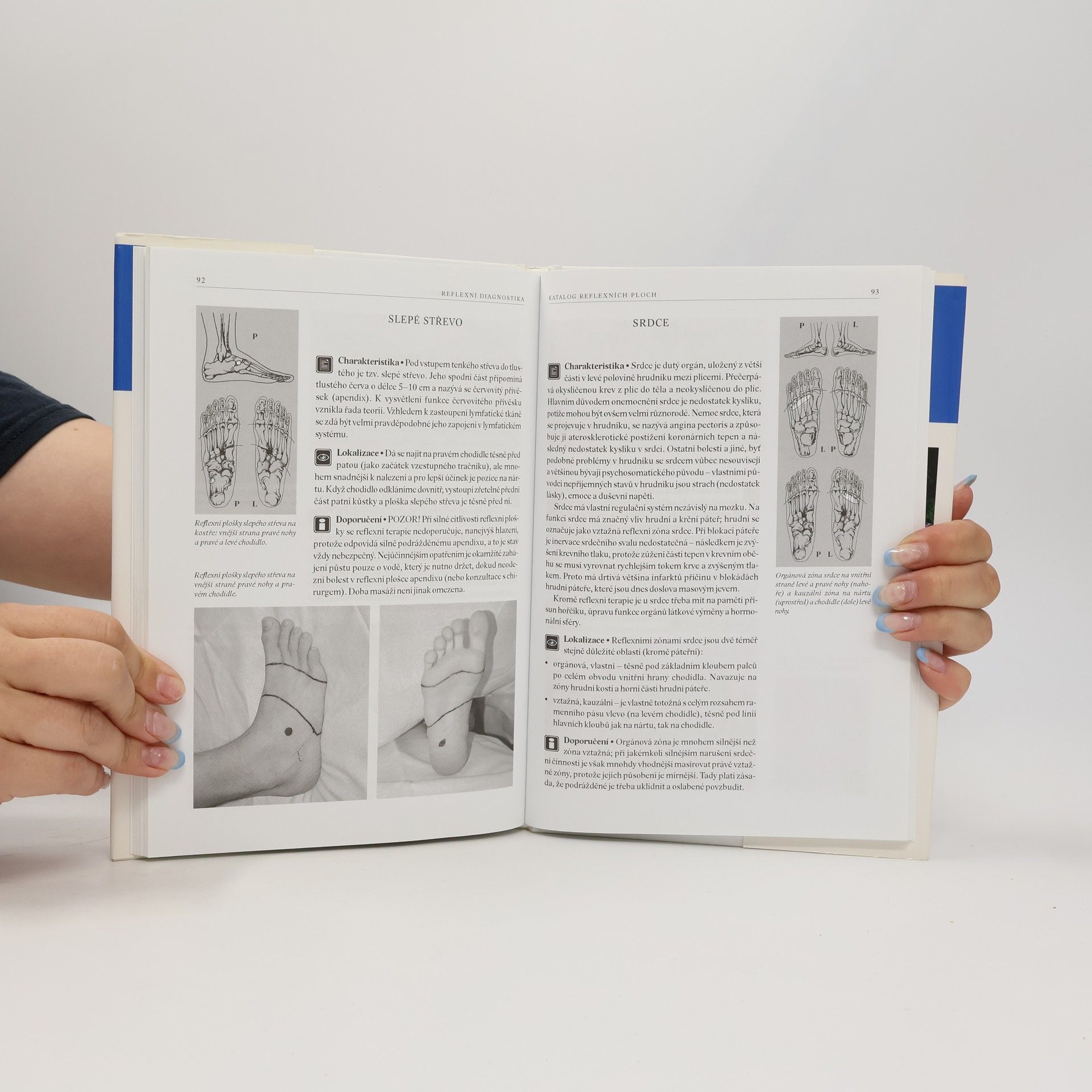 Beáta Patakyová Reflexní diagnostika a katalog reflexních ploch