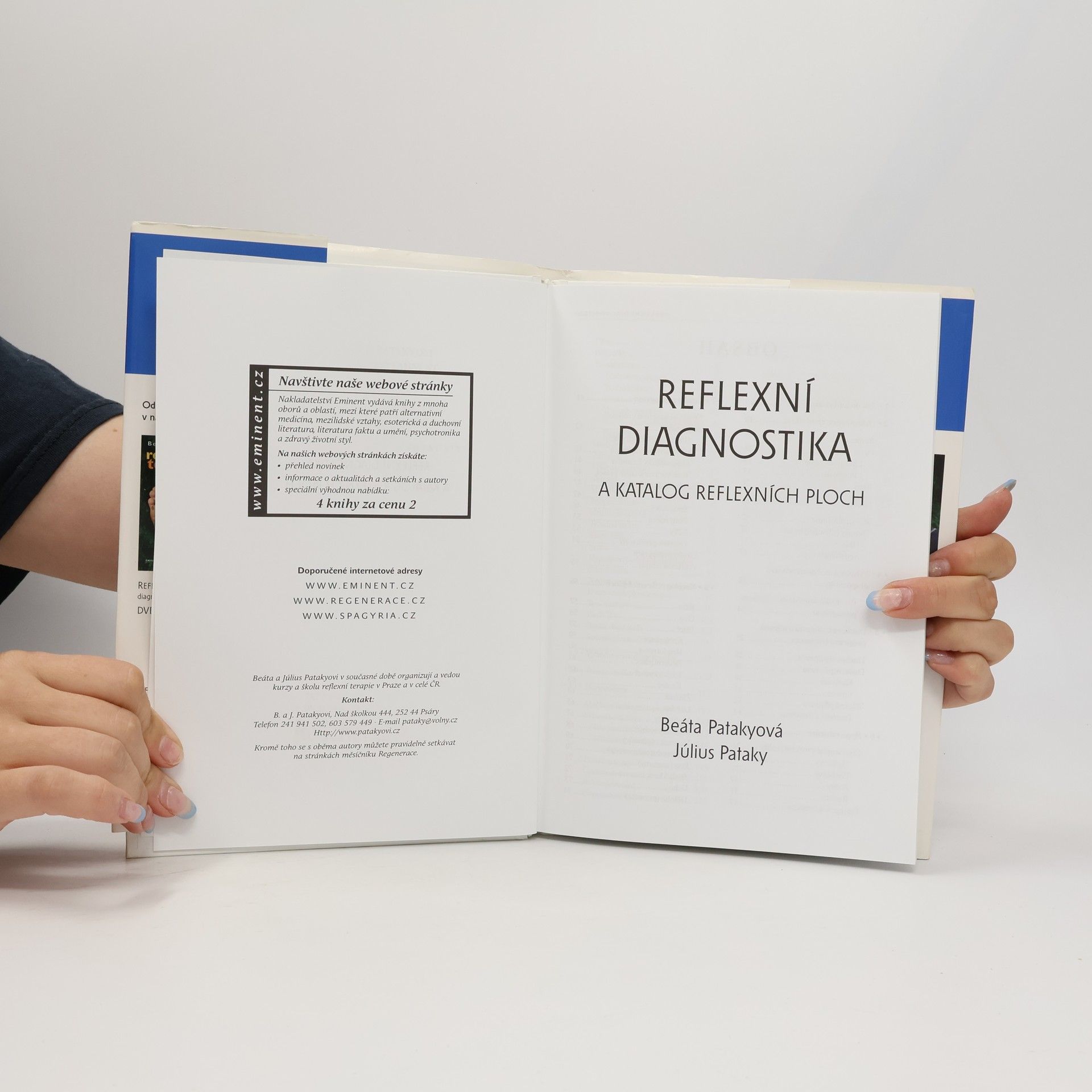 Beáta Patakyová Reflexní diagnostika a katalog reflexních ploch