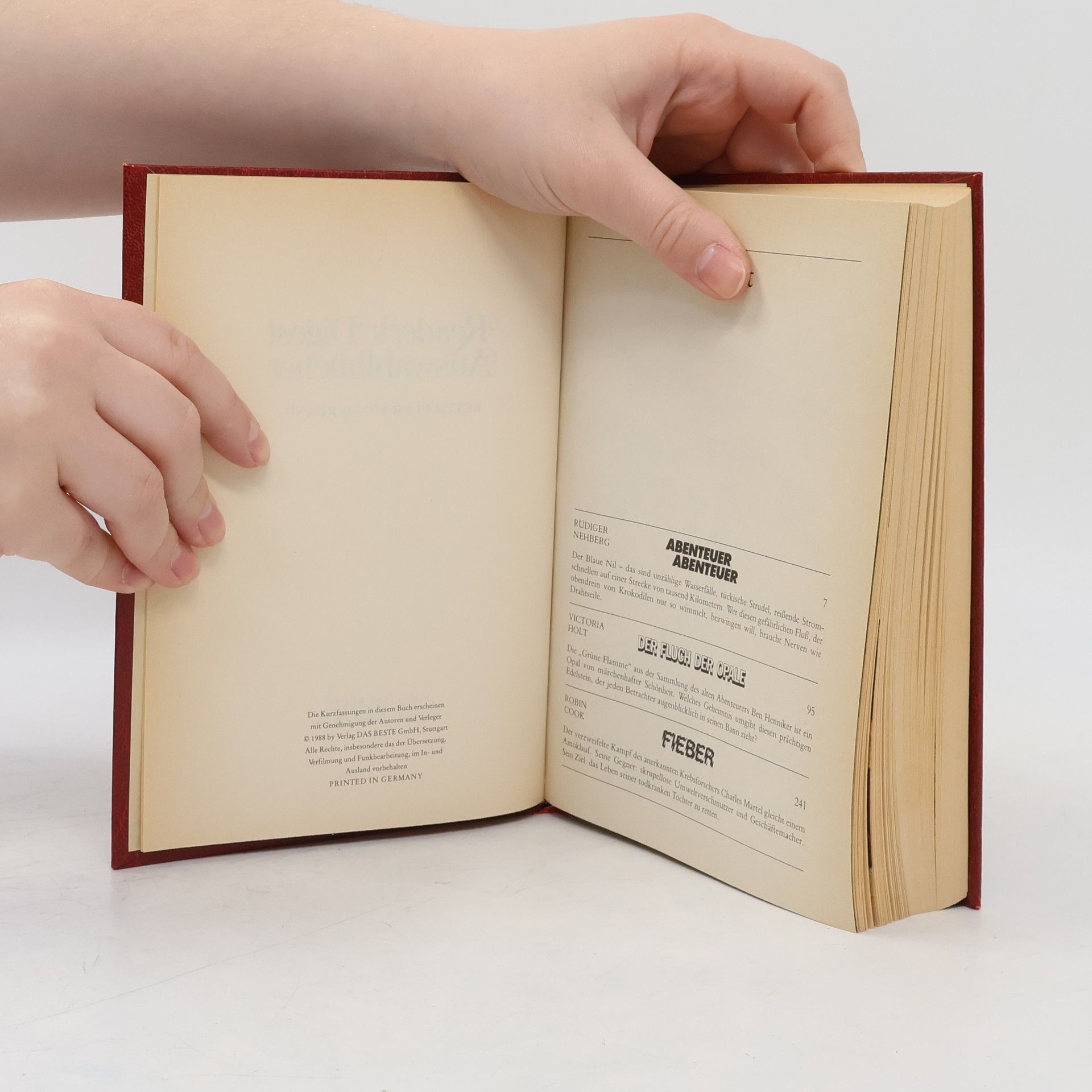 Rüdiger Nehberg Reader's Digest Auswahlbücher