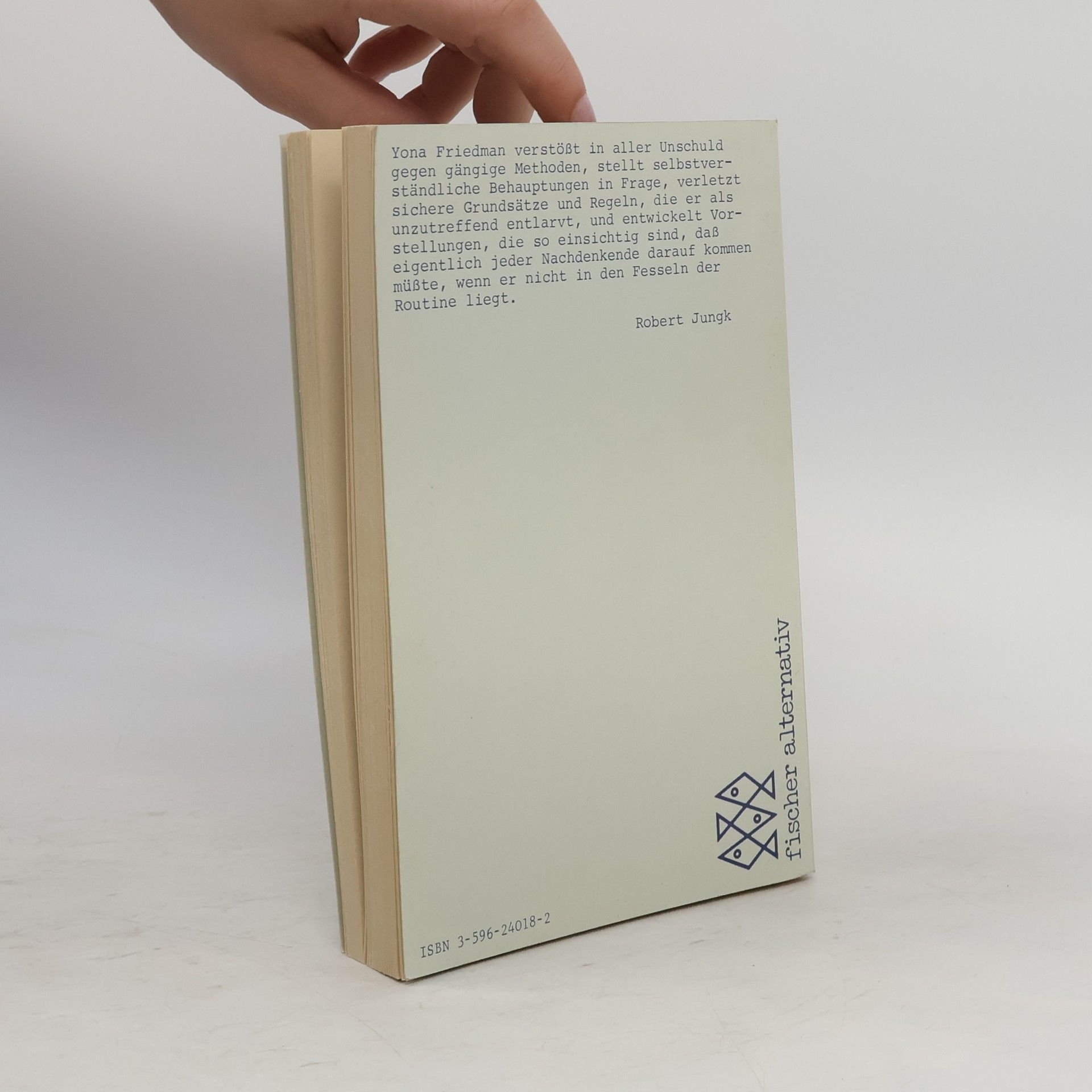 Yona Friedman Machbare Utopien