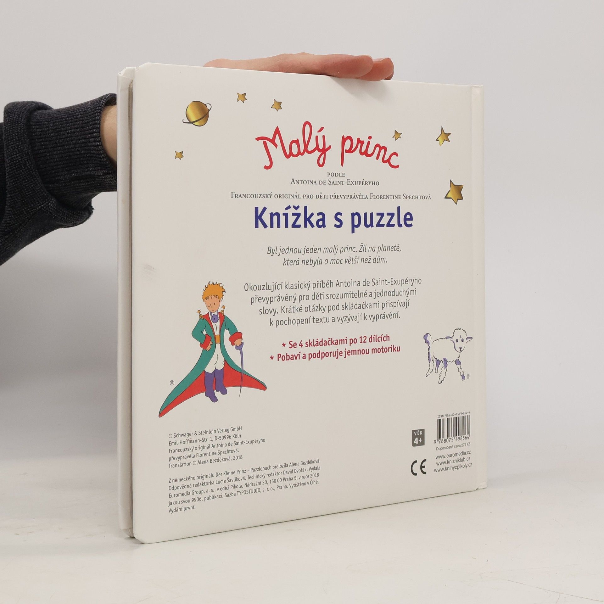 Florentine Specht Malý princ : knížka s puzzle