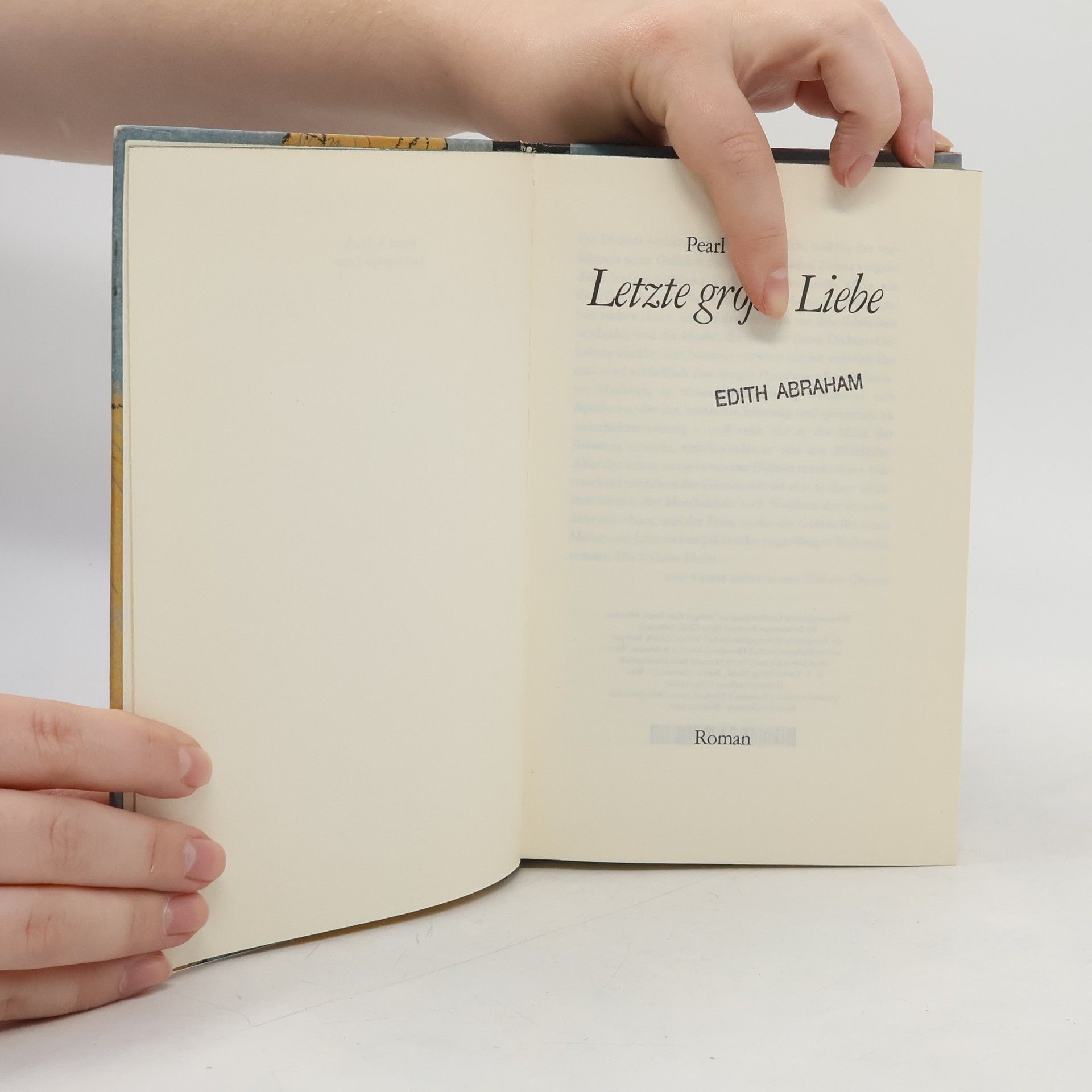 Pearl S. Buck Letzte große Liebe