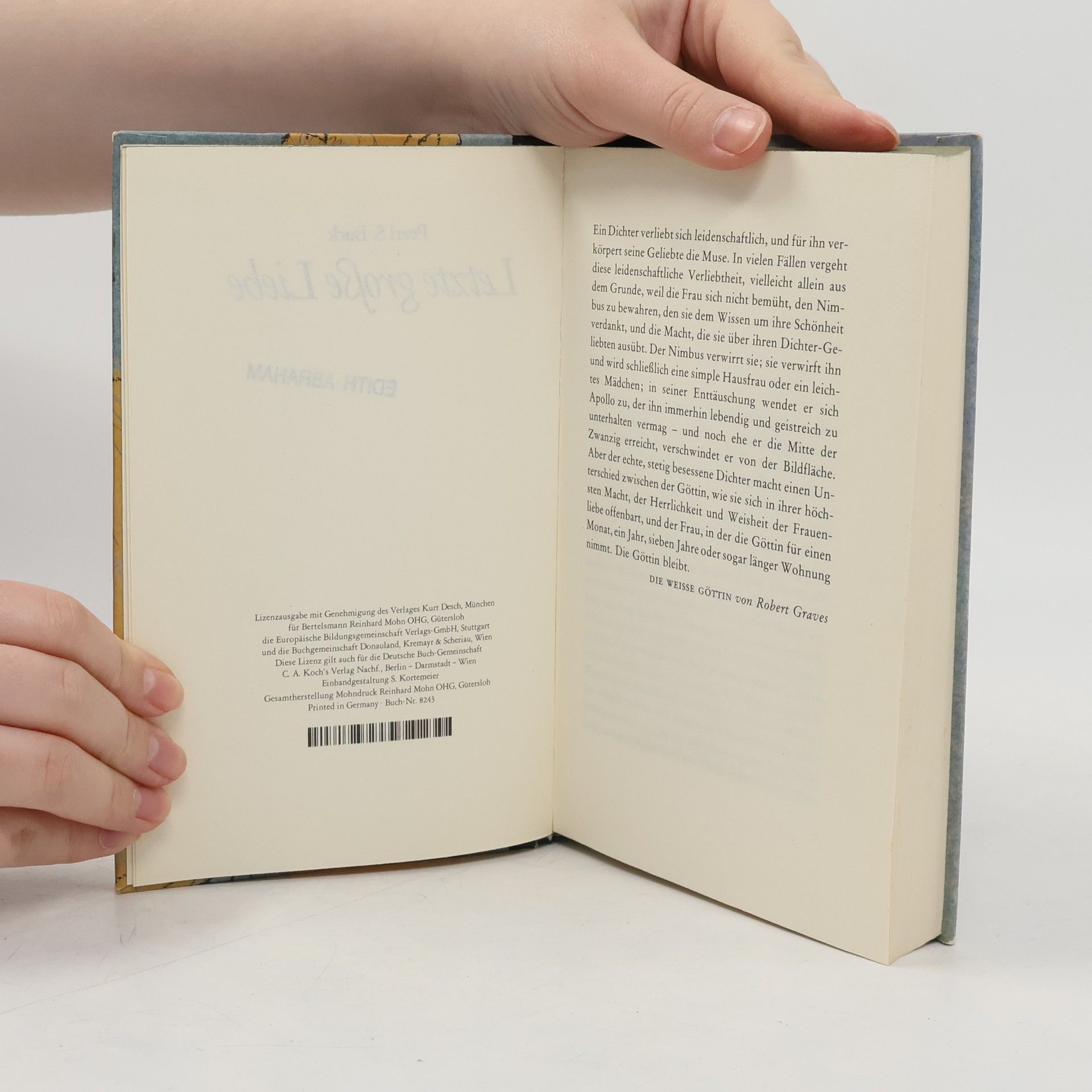 Pearl S. Buck Letzte große Liebe