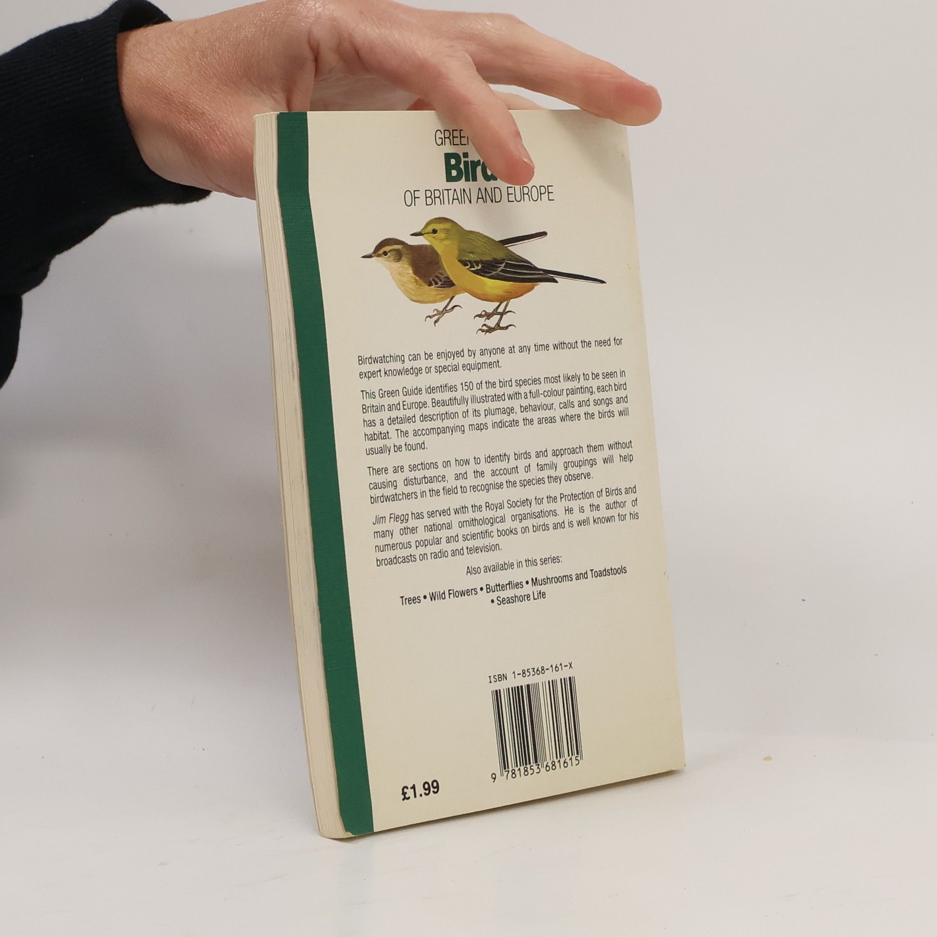 Jim Flegg Green Guide. Birds of Britain and Europe
