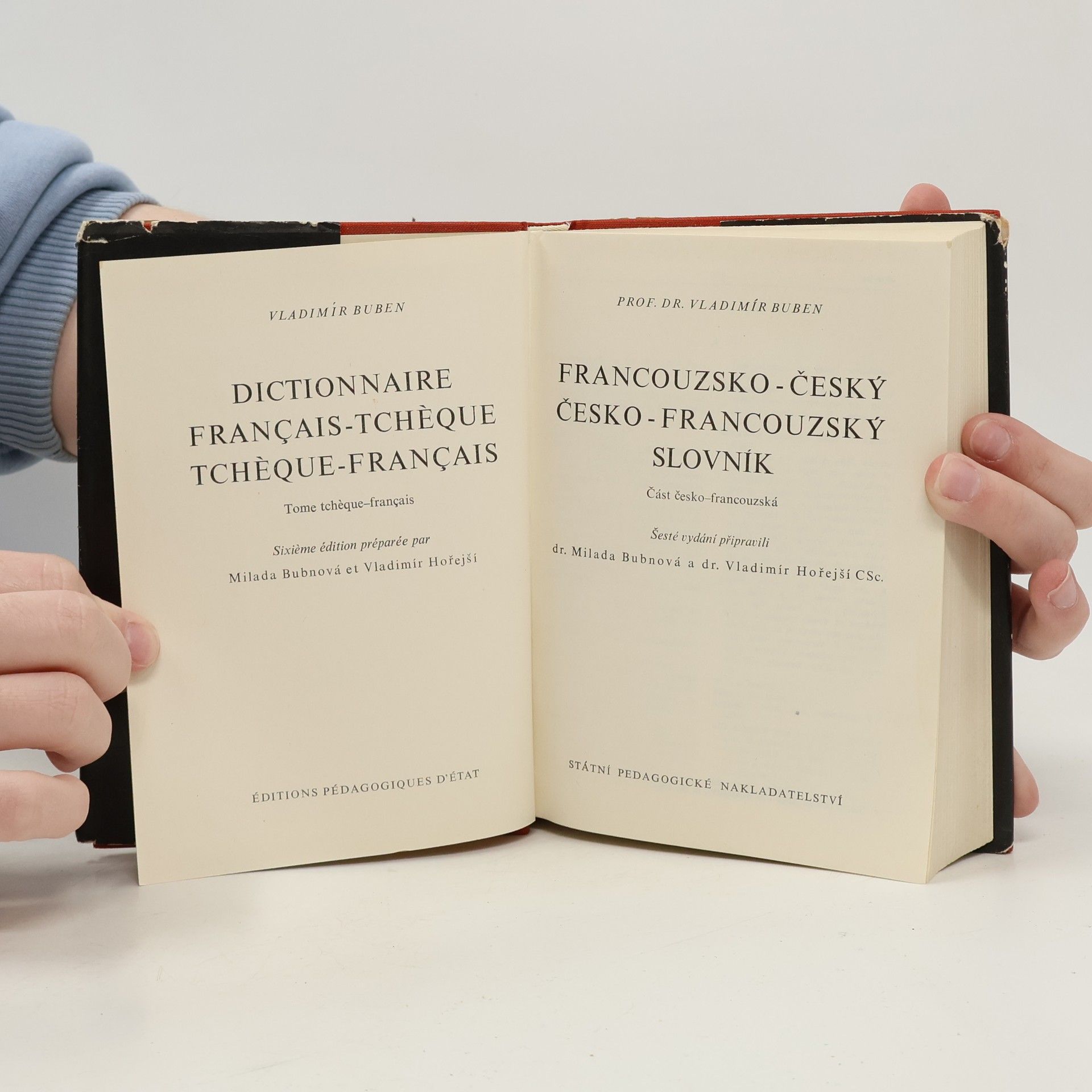Milada Bubnová Francouzsko-český, česko-francouzský slovník. Část česko- francouzská
